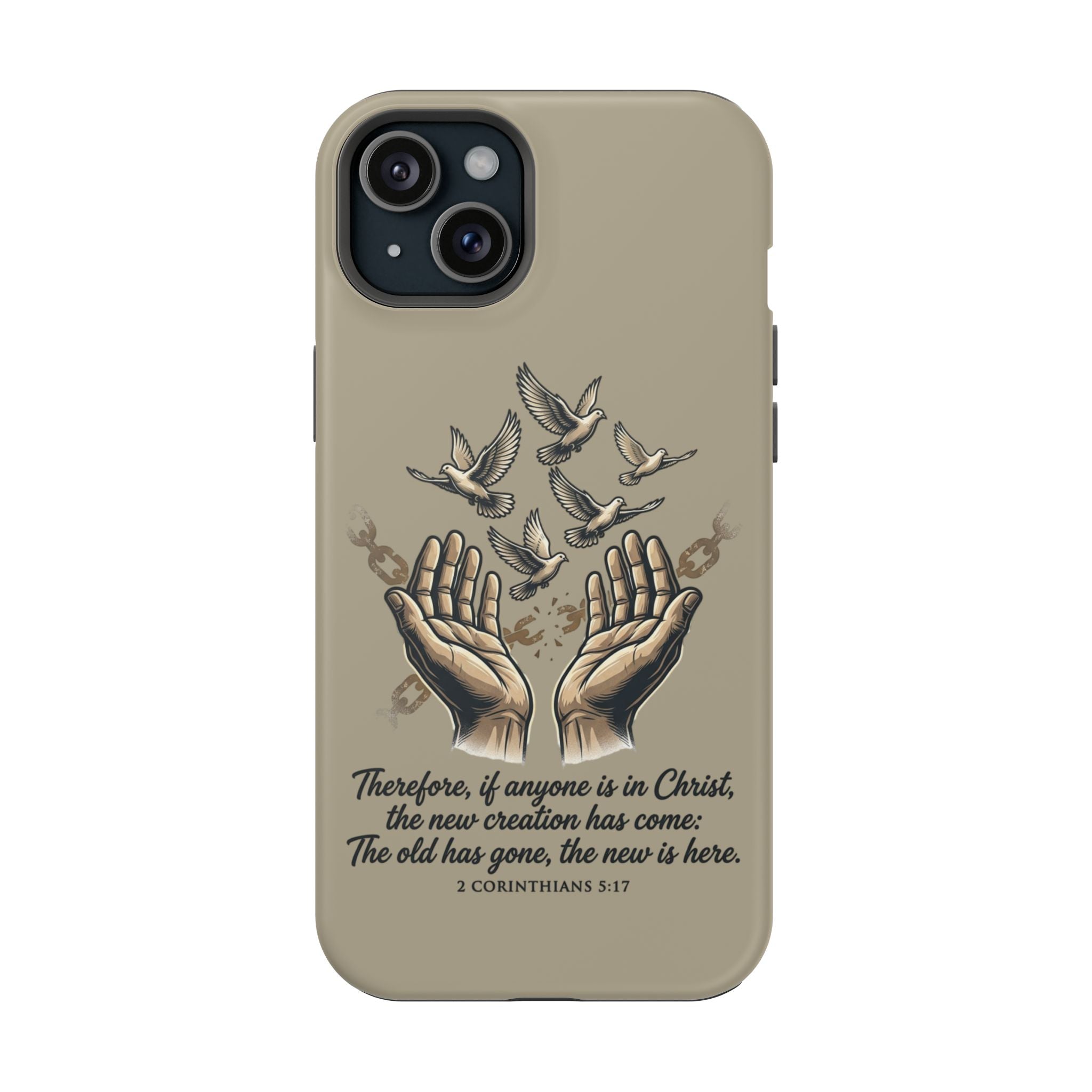 2 Corinthians 5:17 Magnetic Impact-Resistant Cases