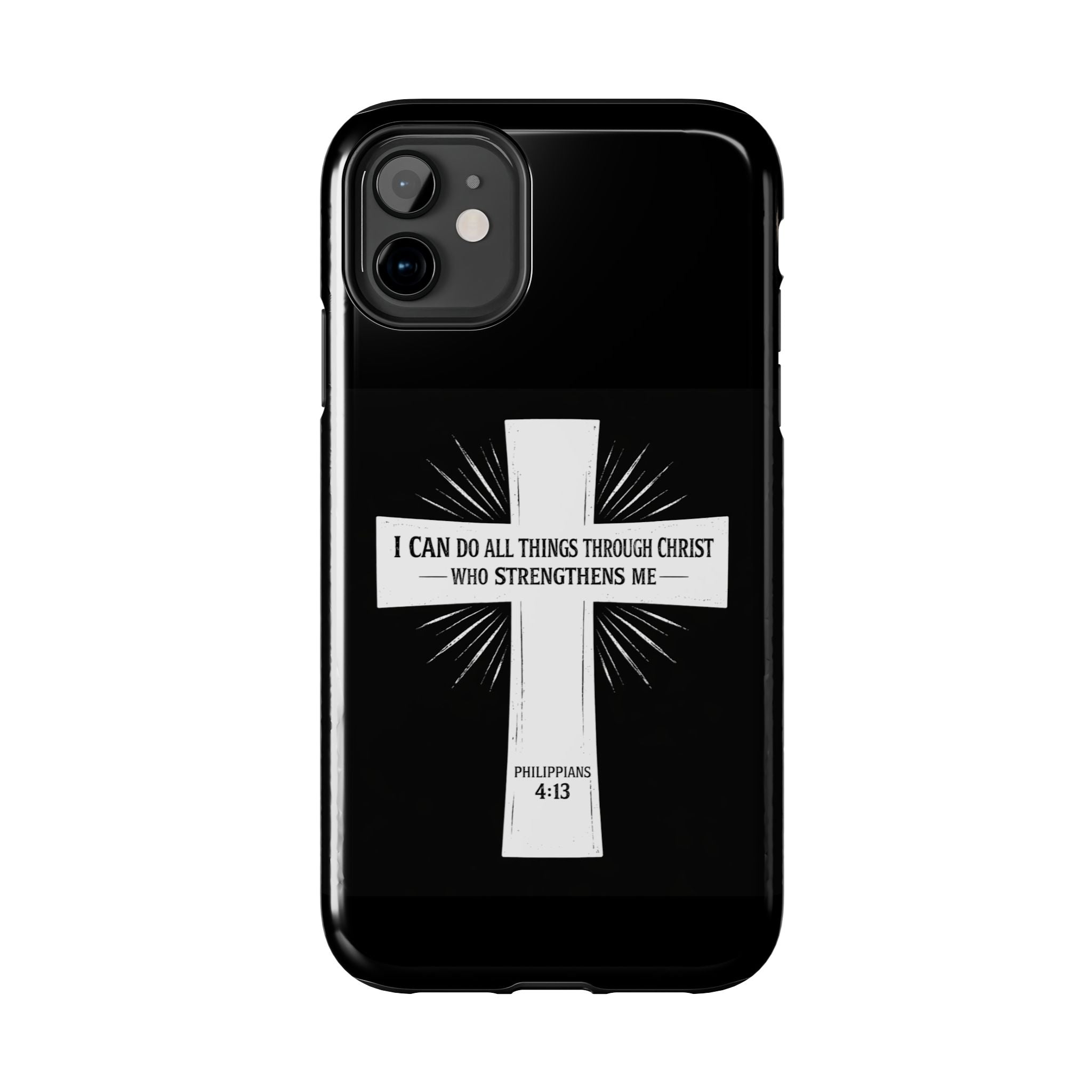Philippians 4:13 Tough Phone Cases