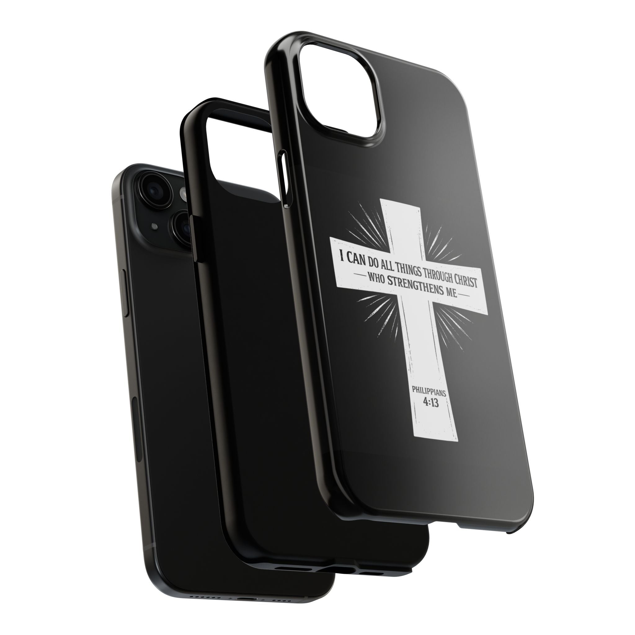 Philippians 4:13 Tough Phone Cases