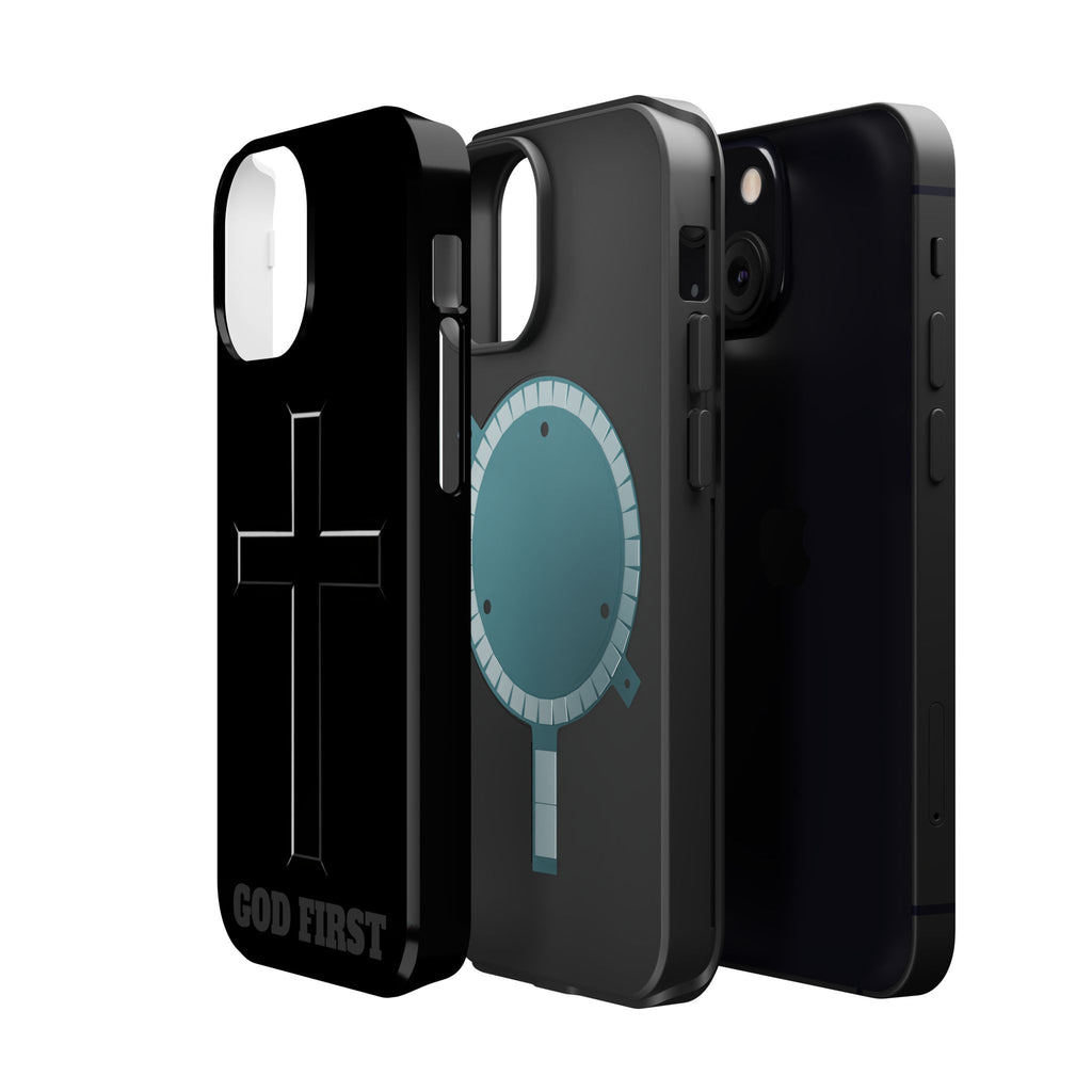 Cross Magnetic Impact-Resistant Cases