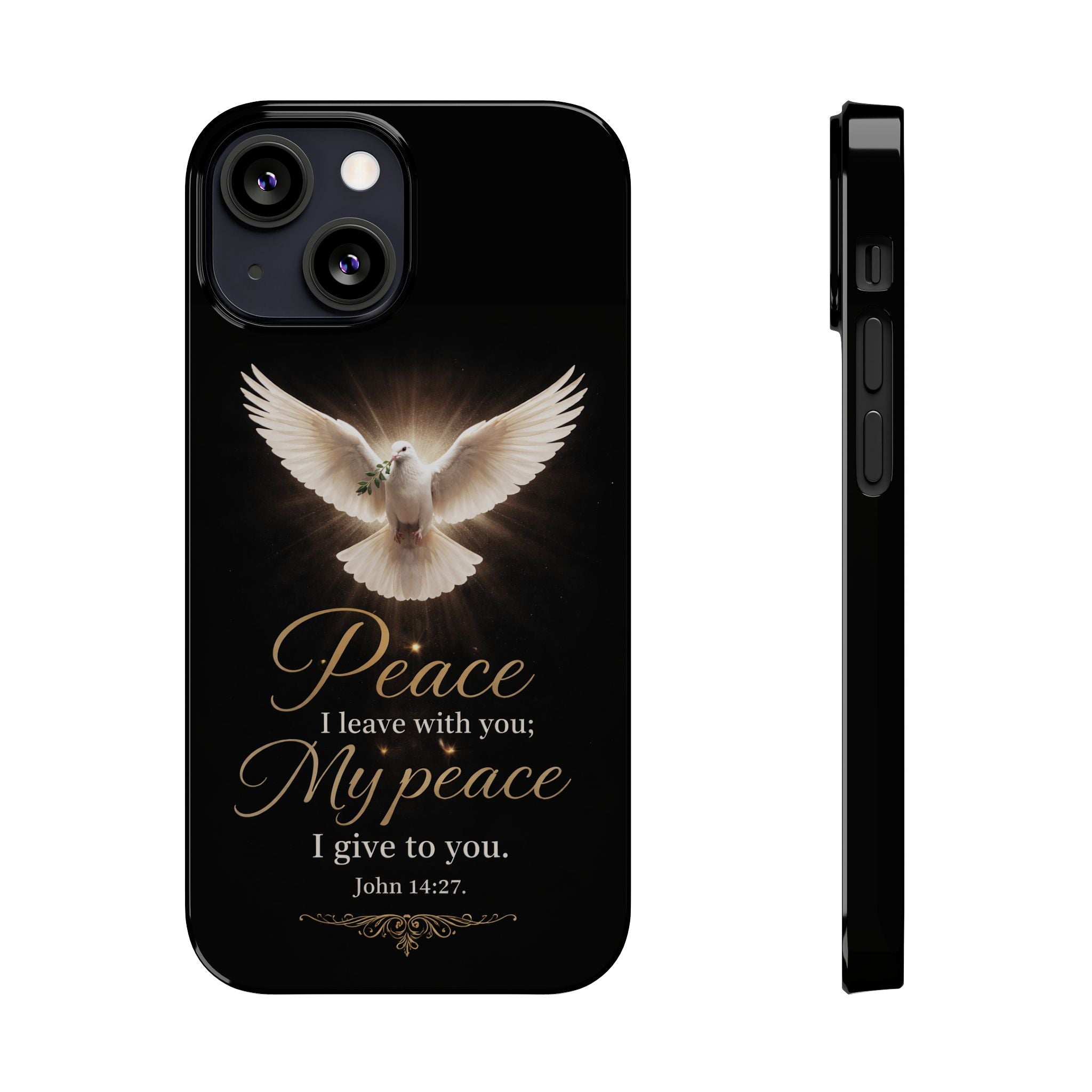 John 14:27 Slim Phone Cases