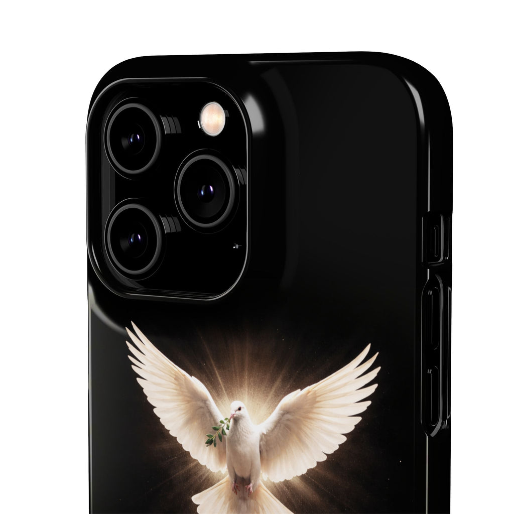 Dove with John 14:27 with Snap Cases