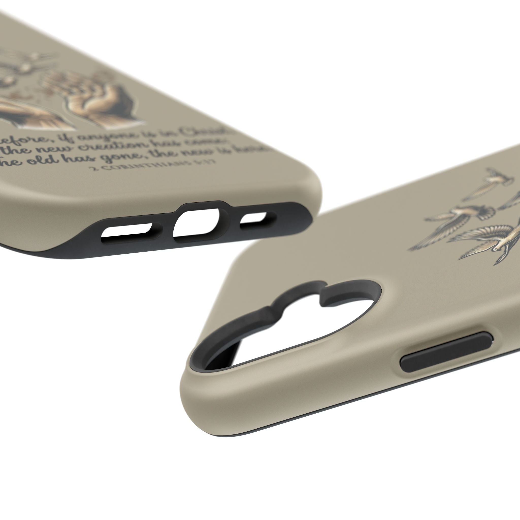 2 Corinthians 5:17 Magnetic Impact-Resistant Cases