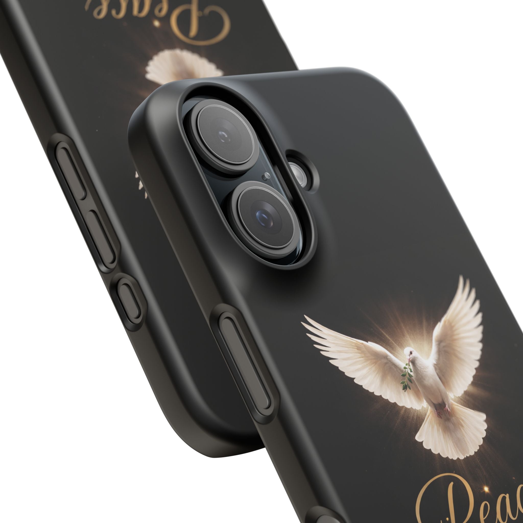 Dove with John 14:27 with Snap Cases