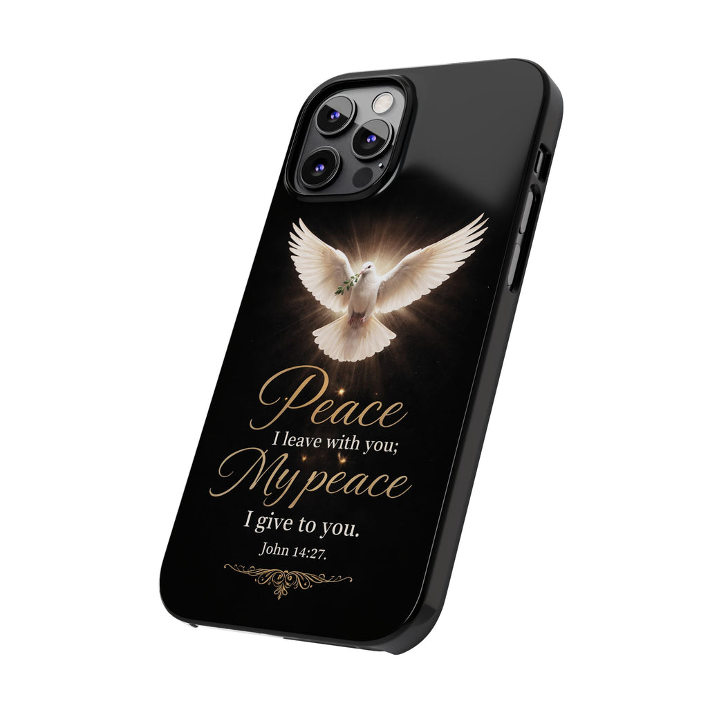 John 14:27 Slim Phone Cases