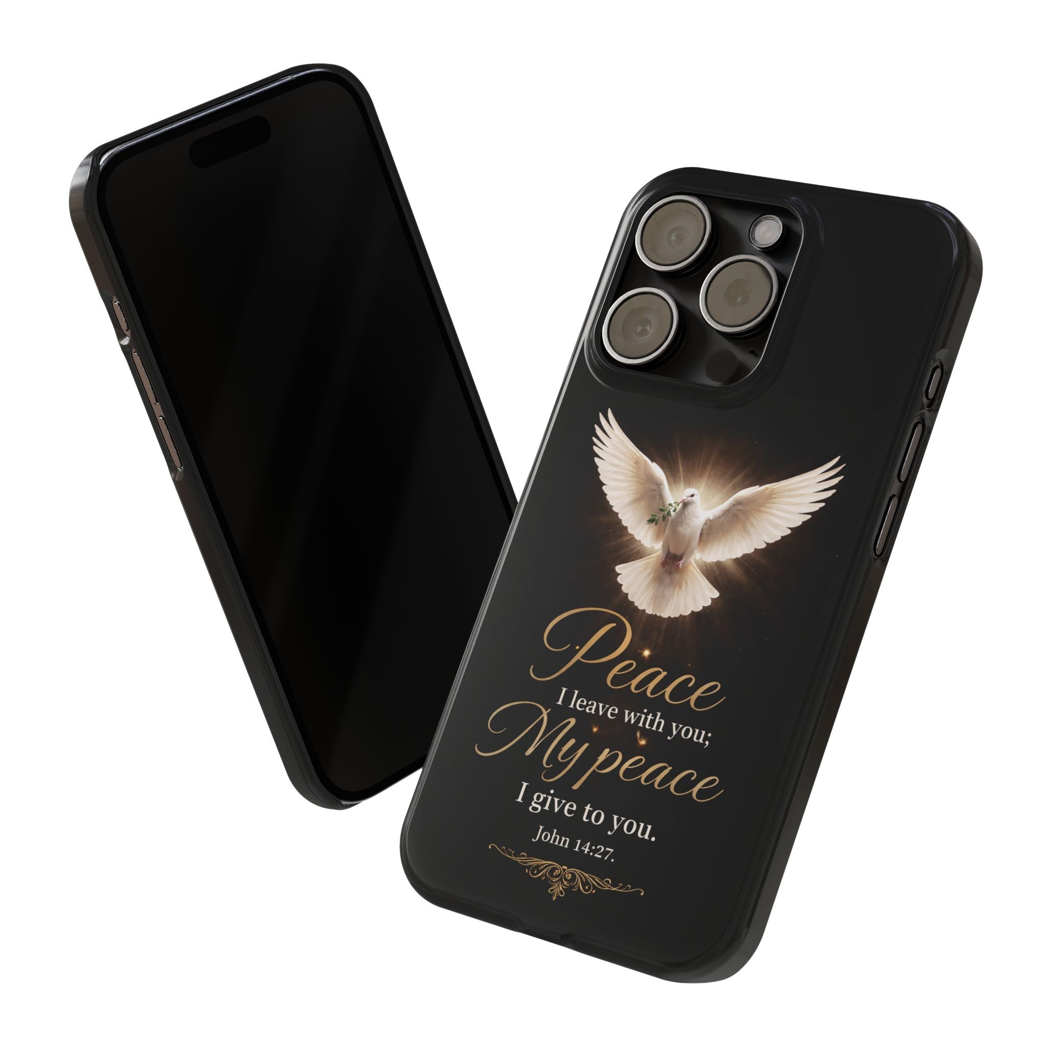 John 14:27 Slim Phone Cases
