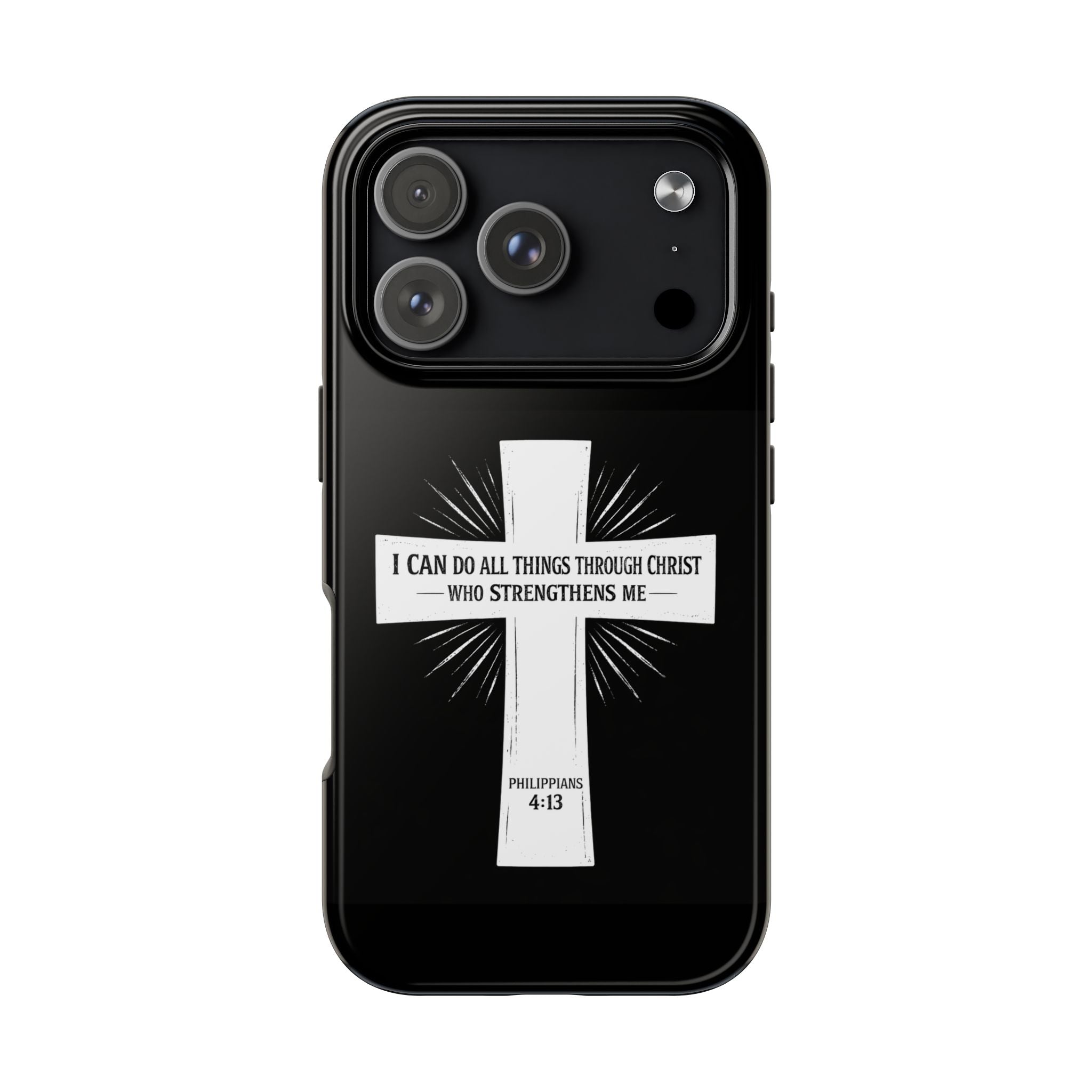 Philippians 4:13 Tough Phone Cases