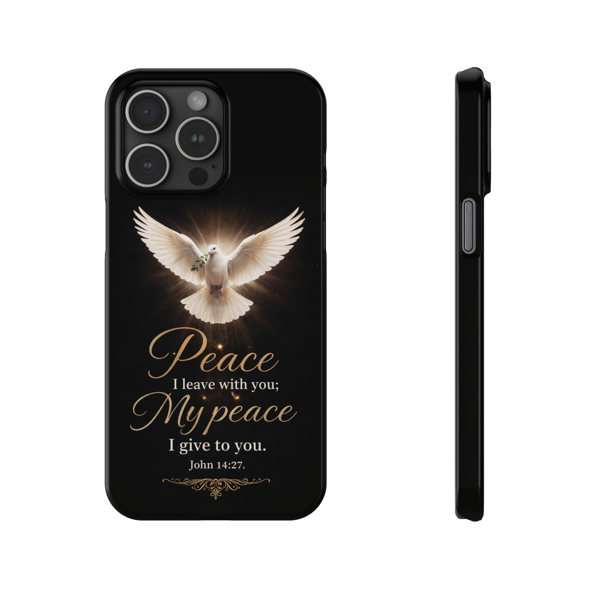 John 14:27 Slim Phone Cases
