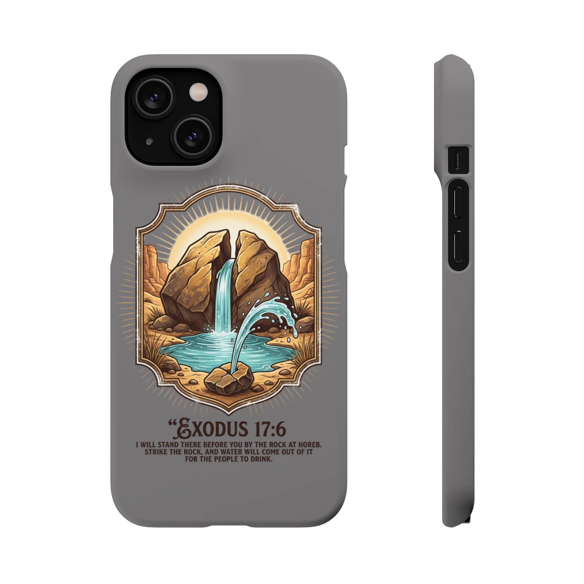 Exodus 17:6 Snap Cases