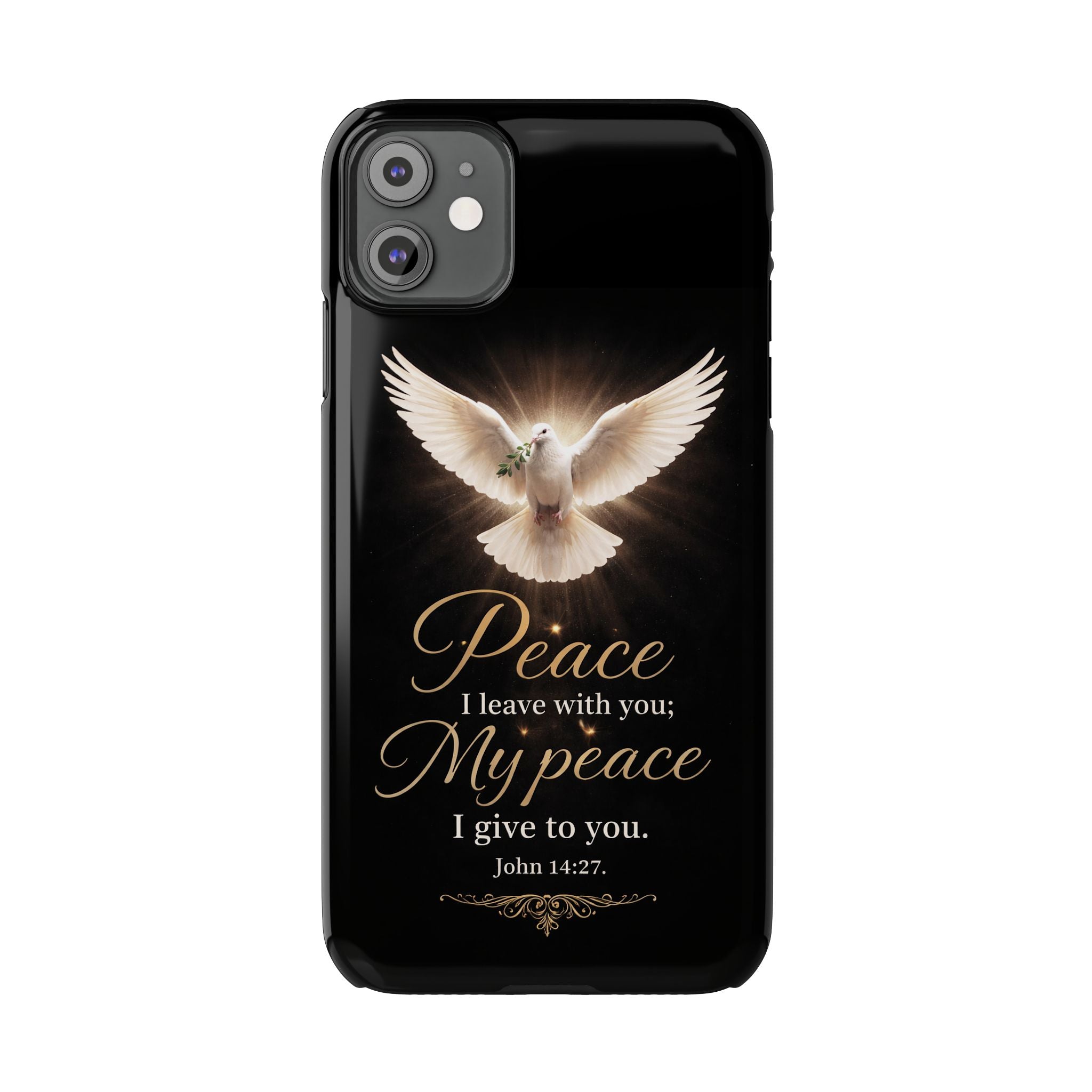 John 14:27 Slim Phone Cases