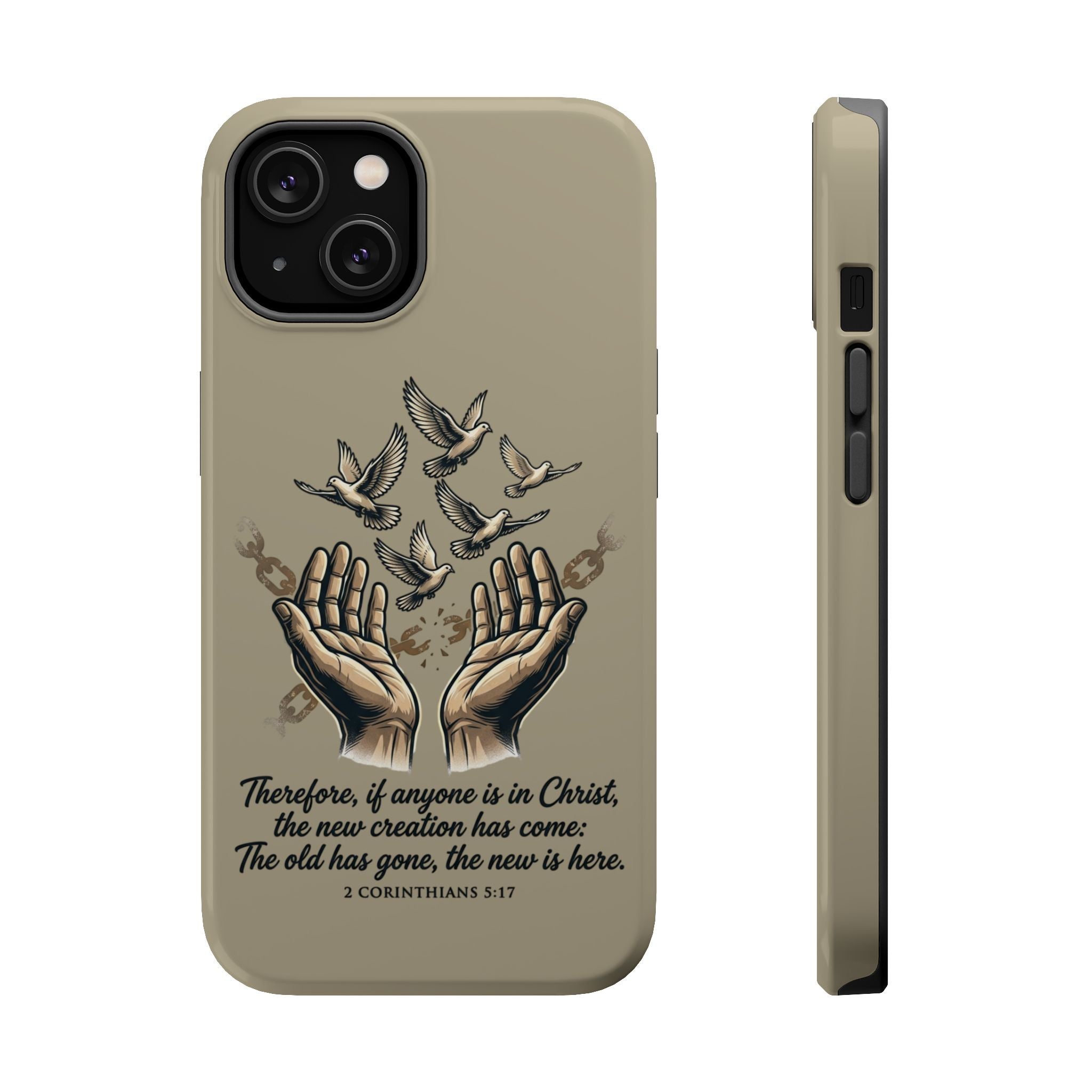 2 Corinthians 5:17 Magnetic Impact-Resistant Cases