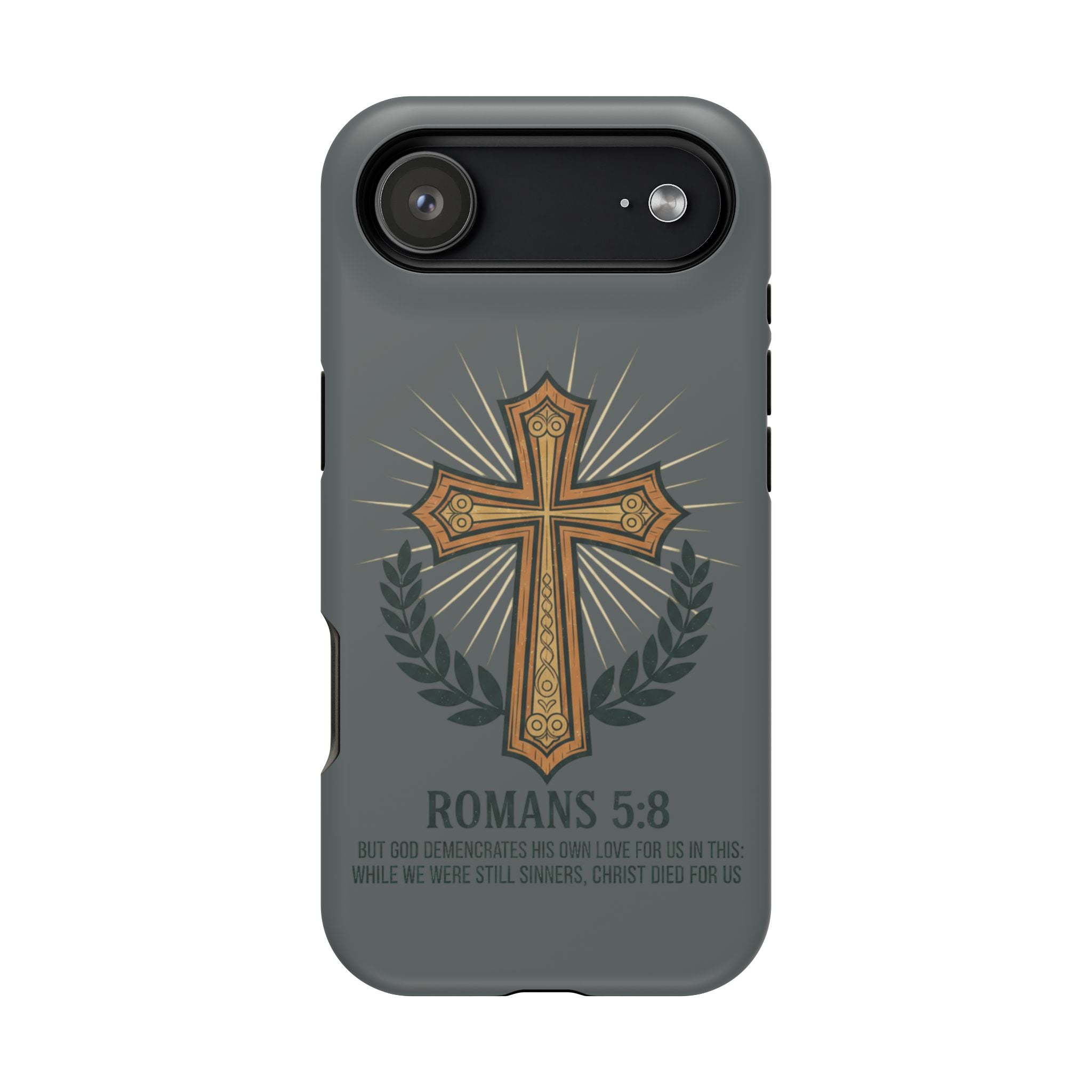 Romans 5:8 Magnetic Impact-Resistant Cases
