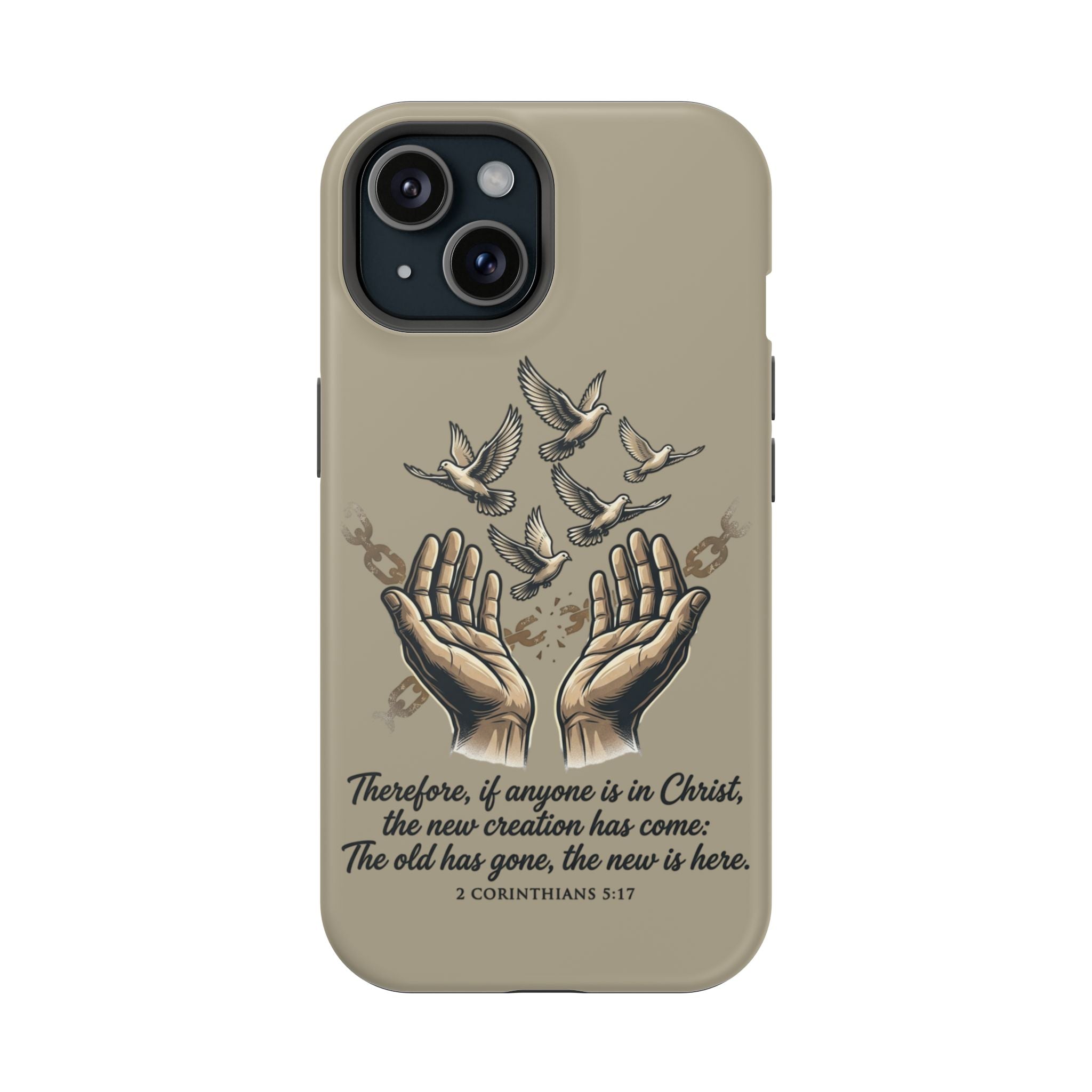2 Corinthians 5:17 Magnetic Impact-Resistant Cases