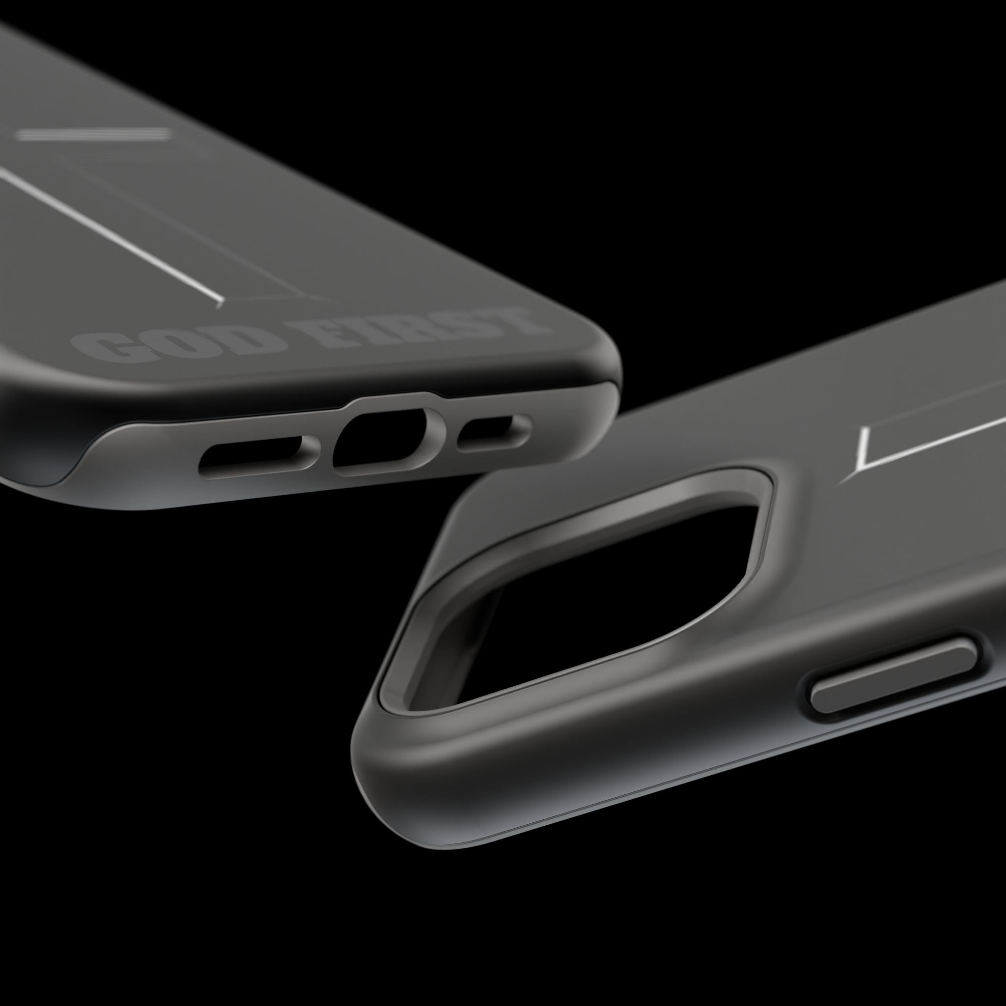Cross Magnetic Impact-Resistant Cases