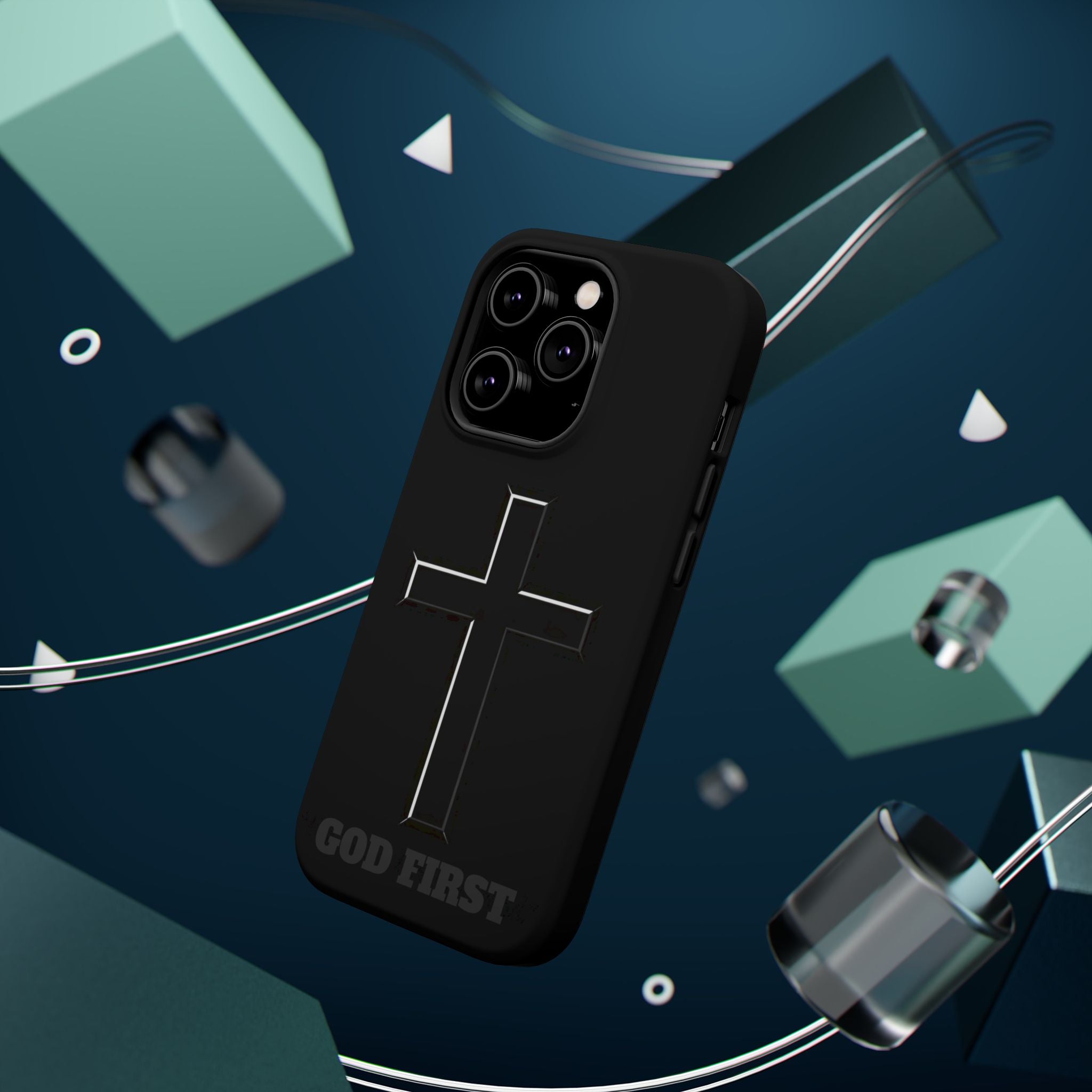 Cross Magnetic Impact-Resistant Cases
