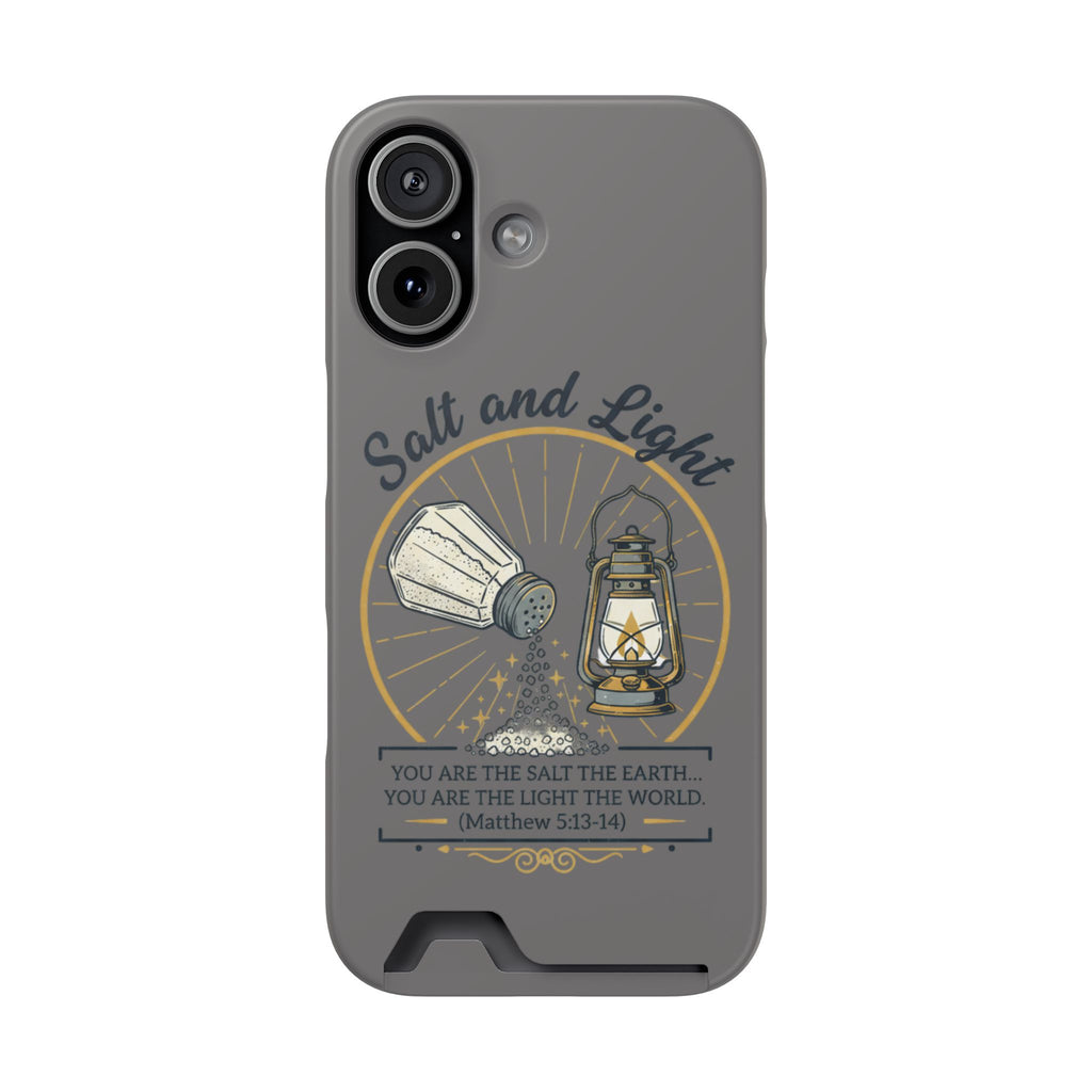 Salt and Light phone case