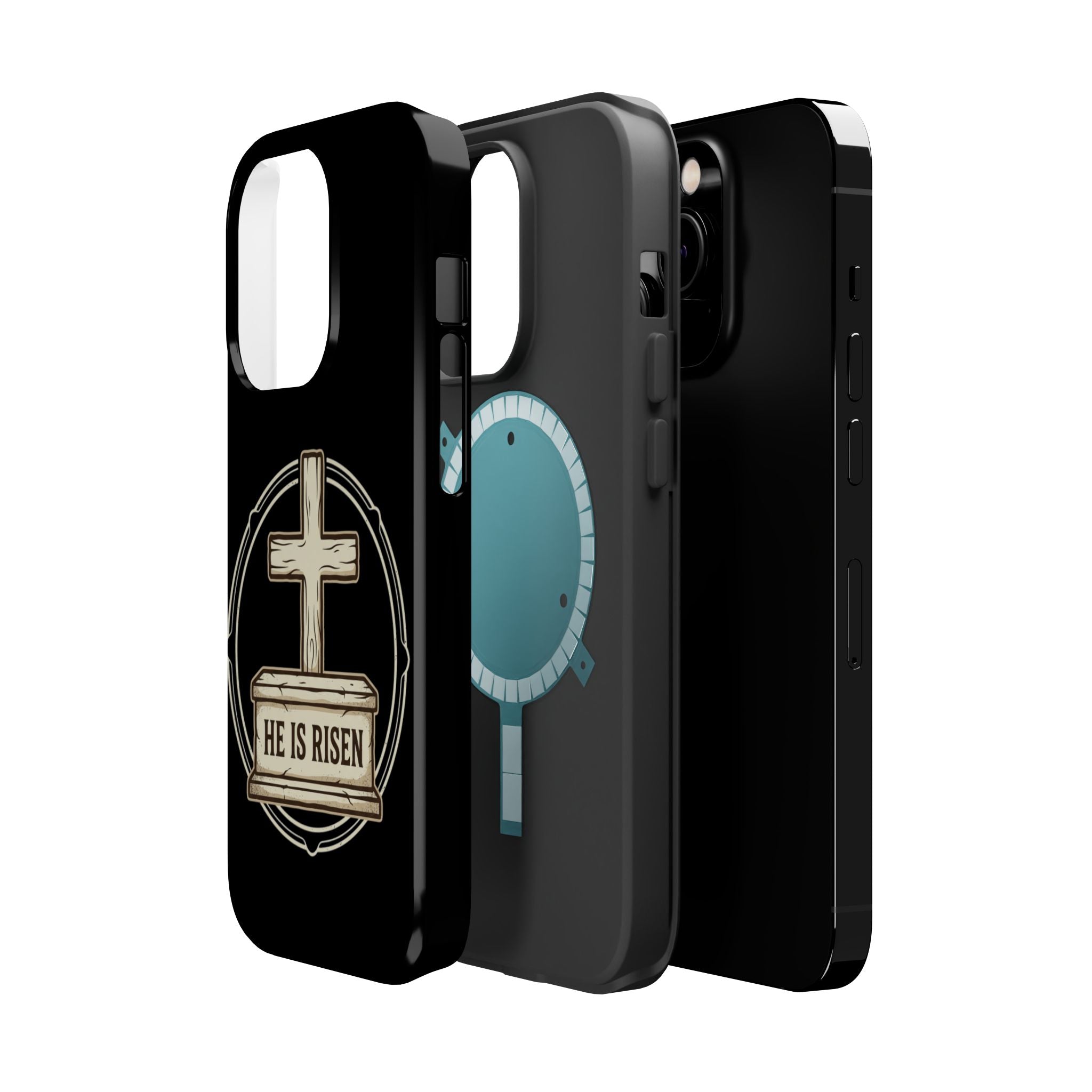 He is Risen Magnetic Impact-Resistant Cases