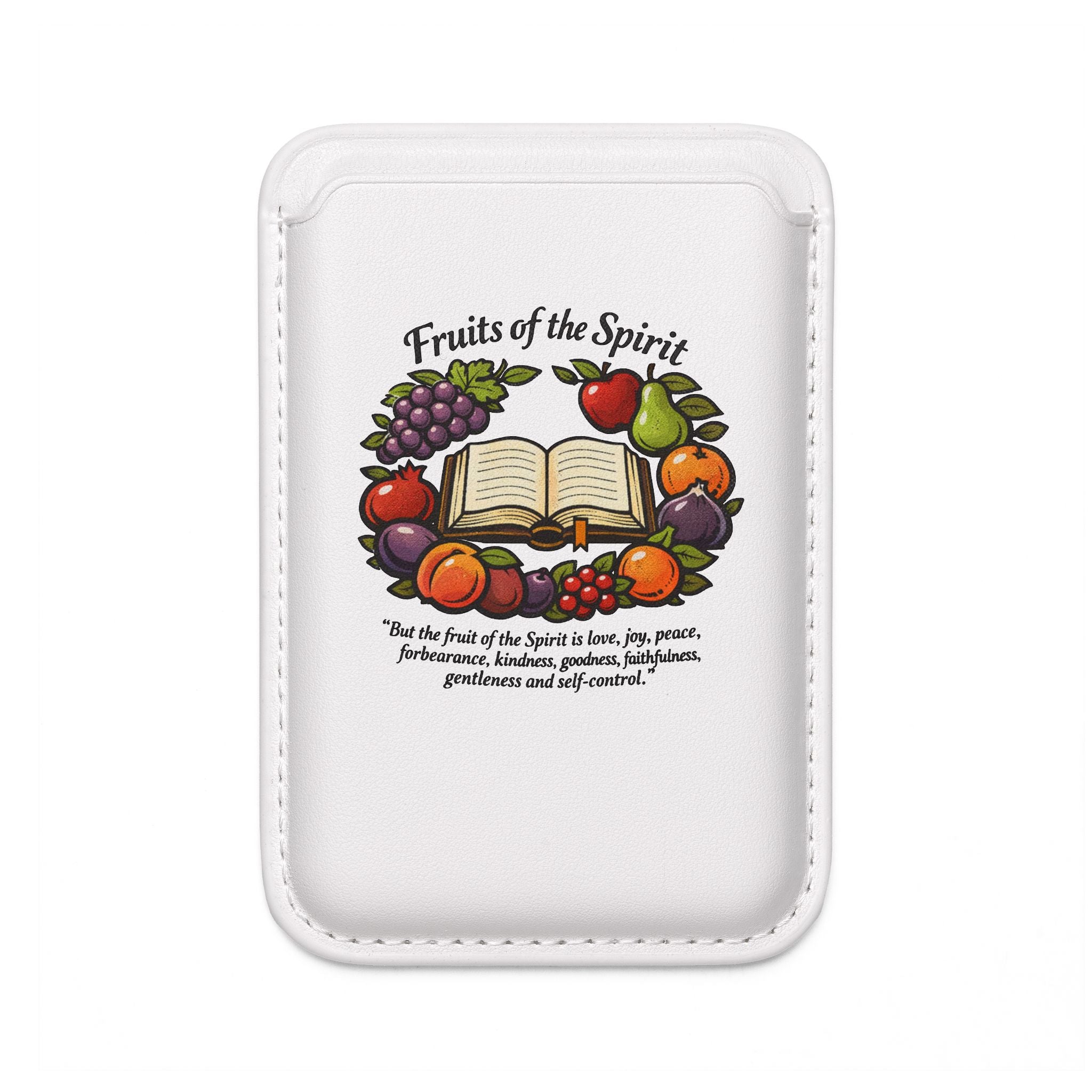 Fruits of the spirit Vegan Wallet (Magsafe® Compatible)