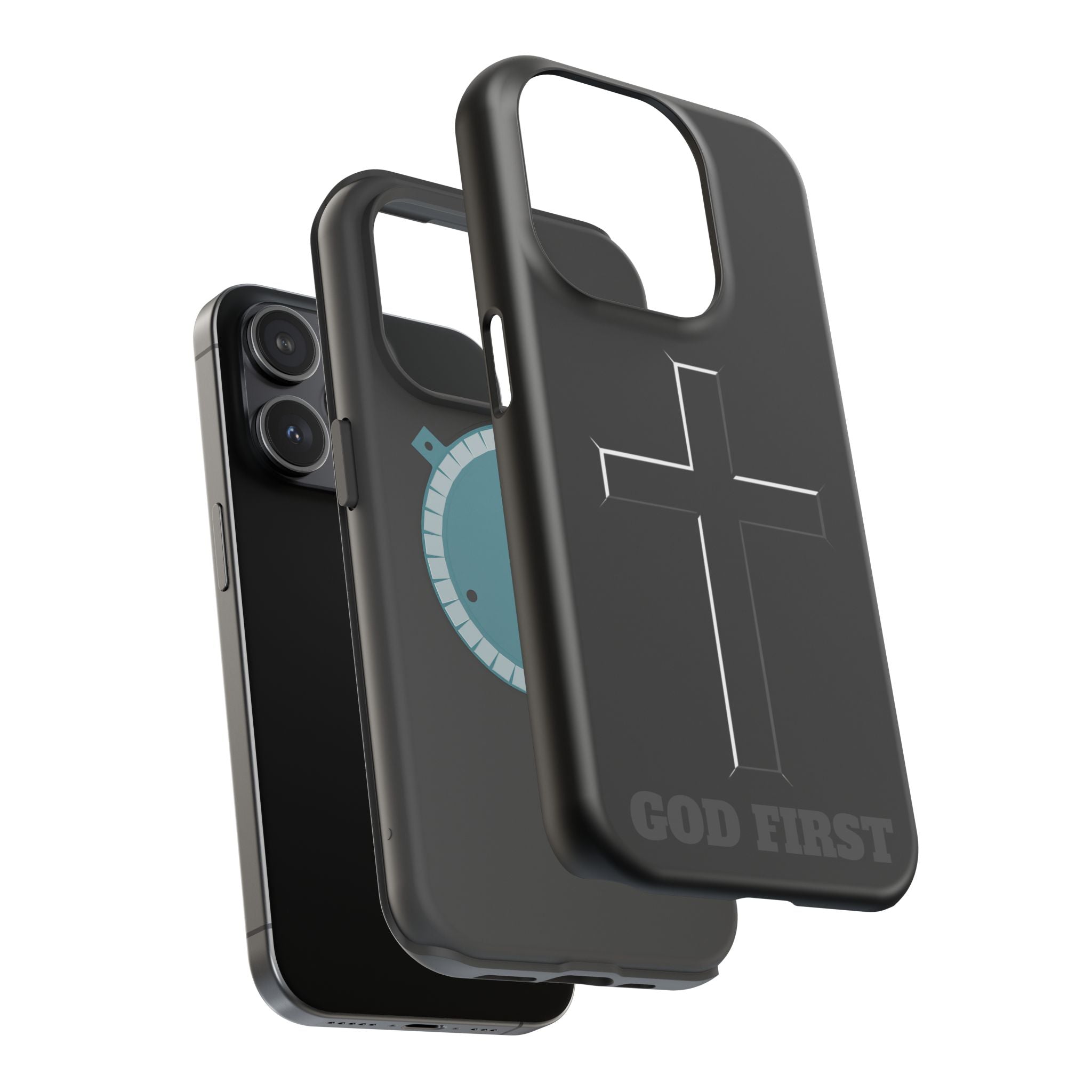 Cross Magnetic Impact-Resistant Cases
