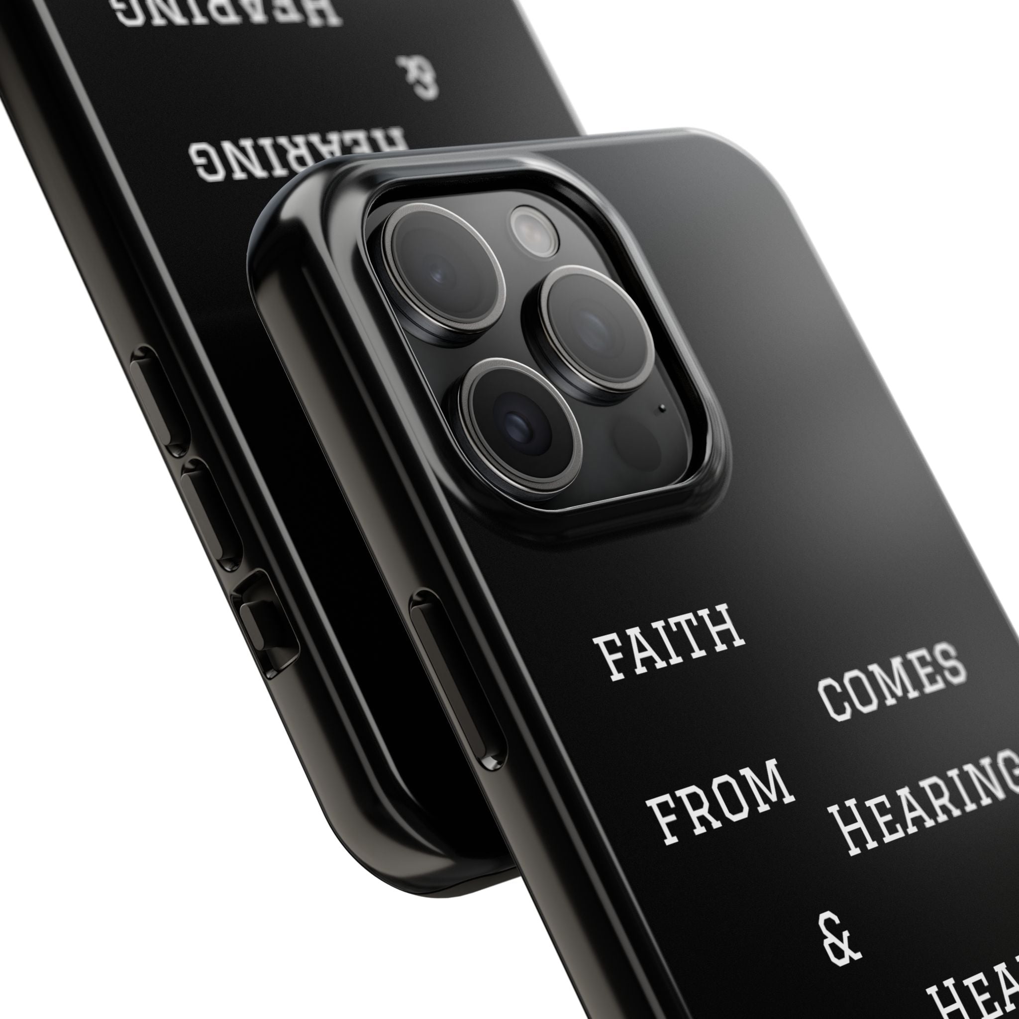 Romans 10:17 phone case