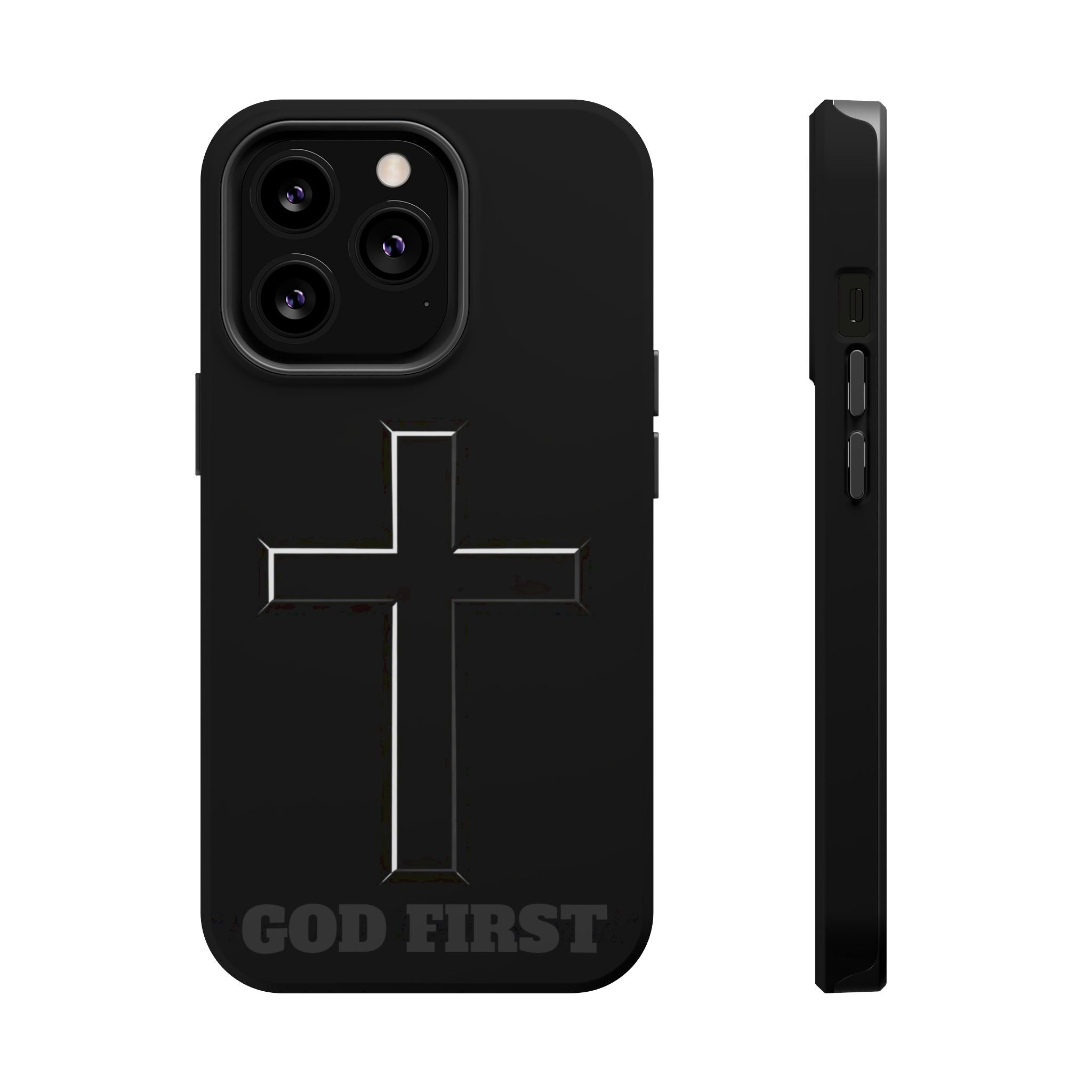 Cross Magnetic Impact-Resistant Cases