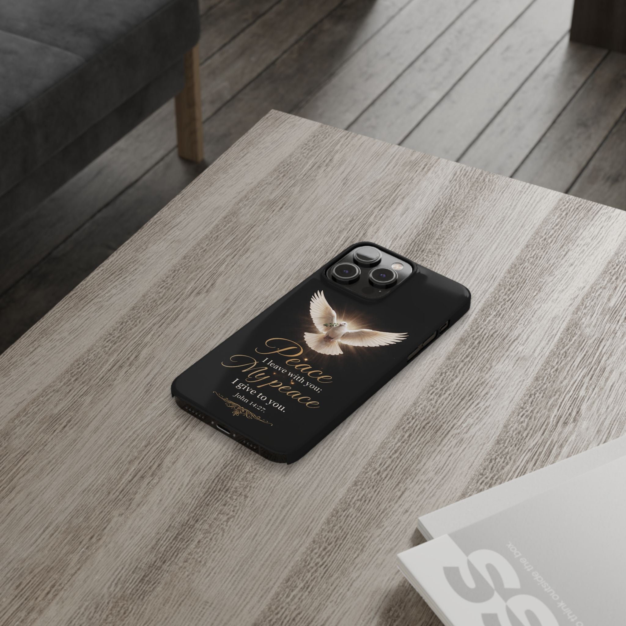John 14:27 Slim Phone Cases
