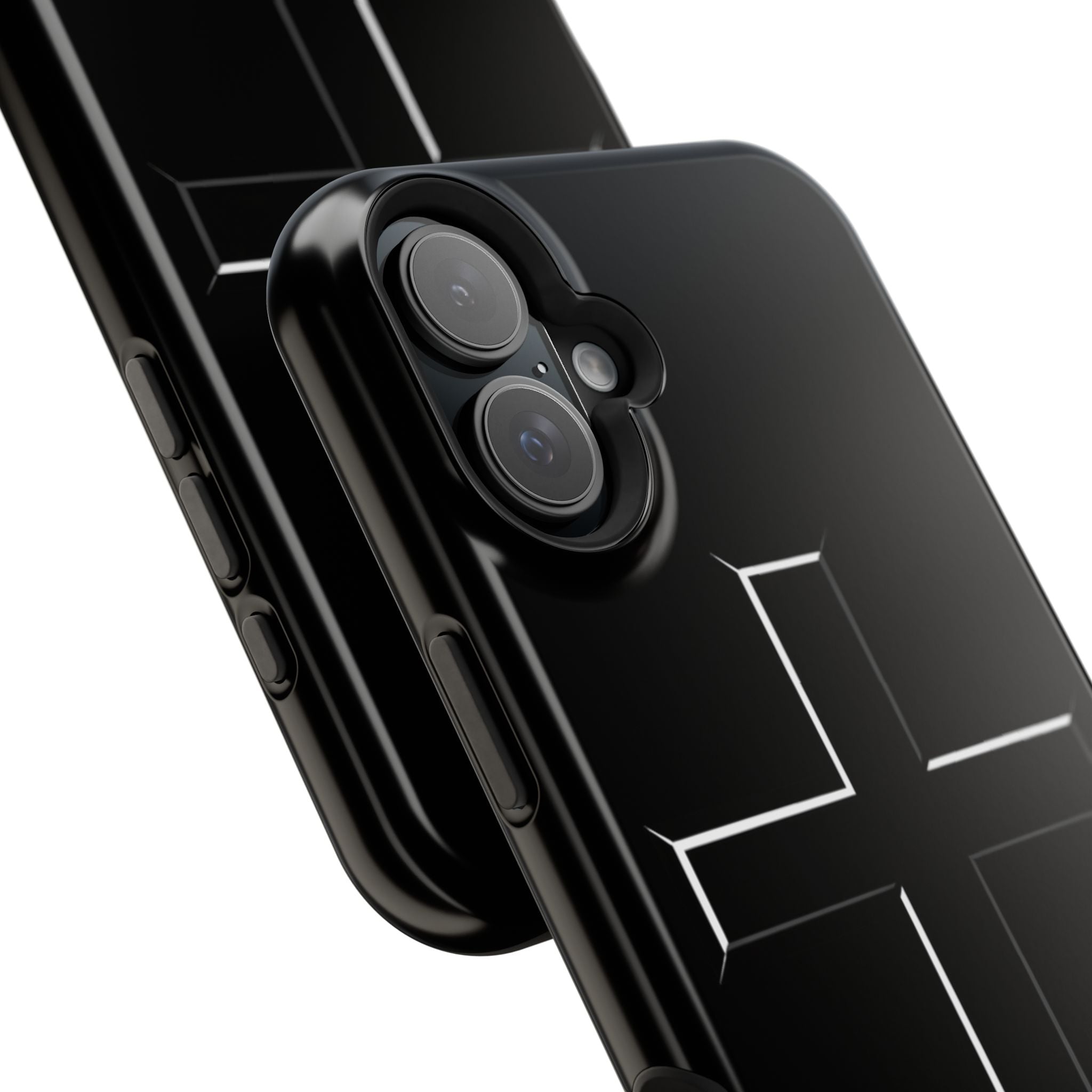 Cross Magnetic Impact-Resistant Cases