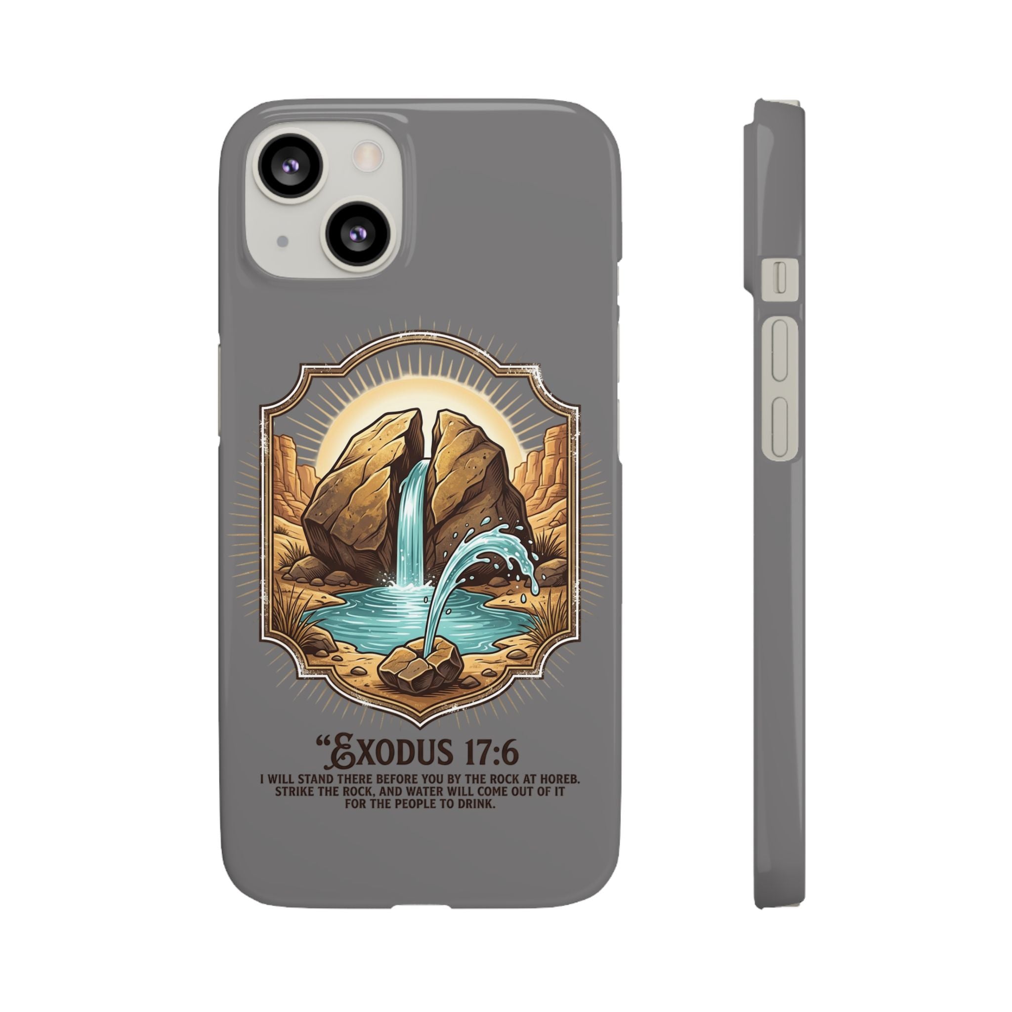 Exodus 17:6 Snap Cases