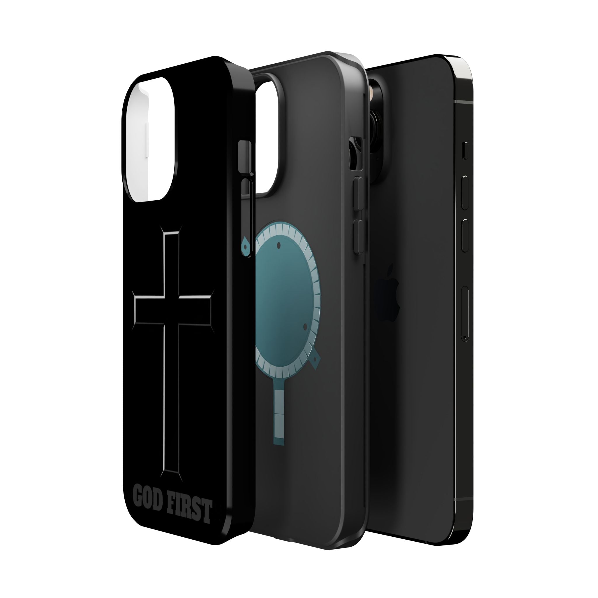 Cross Magnetic Impact-Resistant Cases