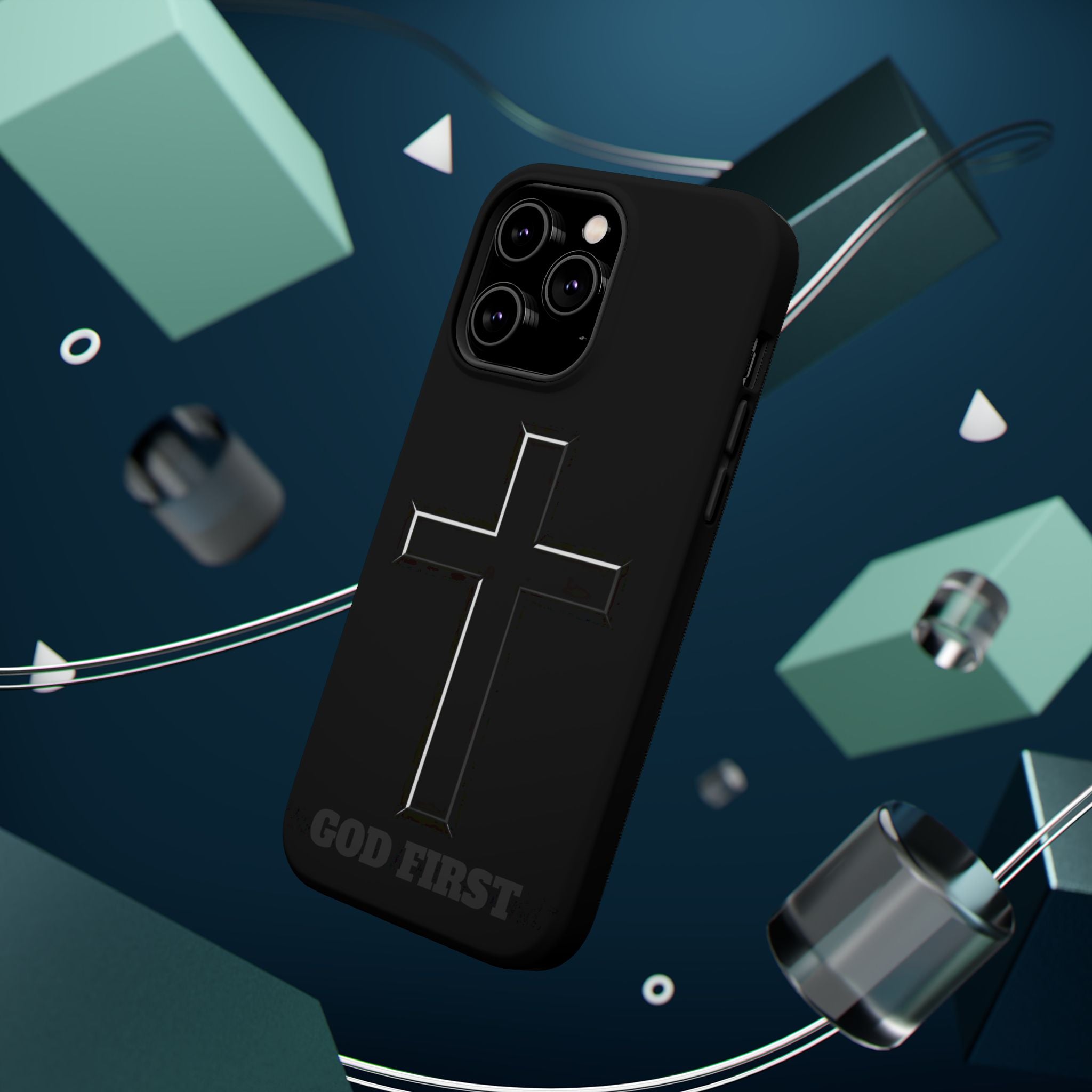 Cross Magnetic Impact-Resistant Cases