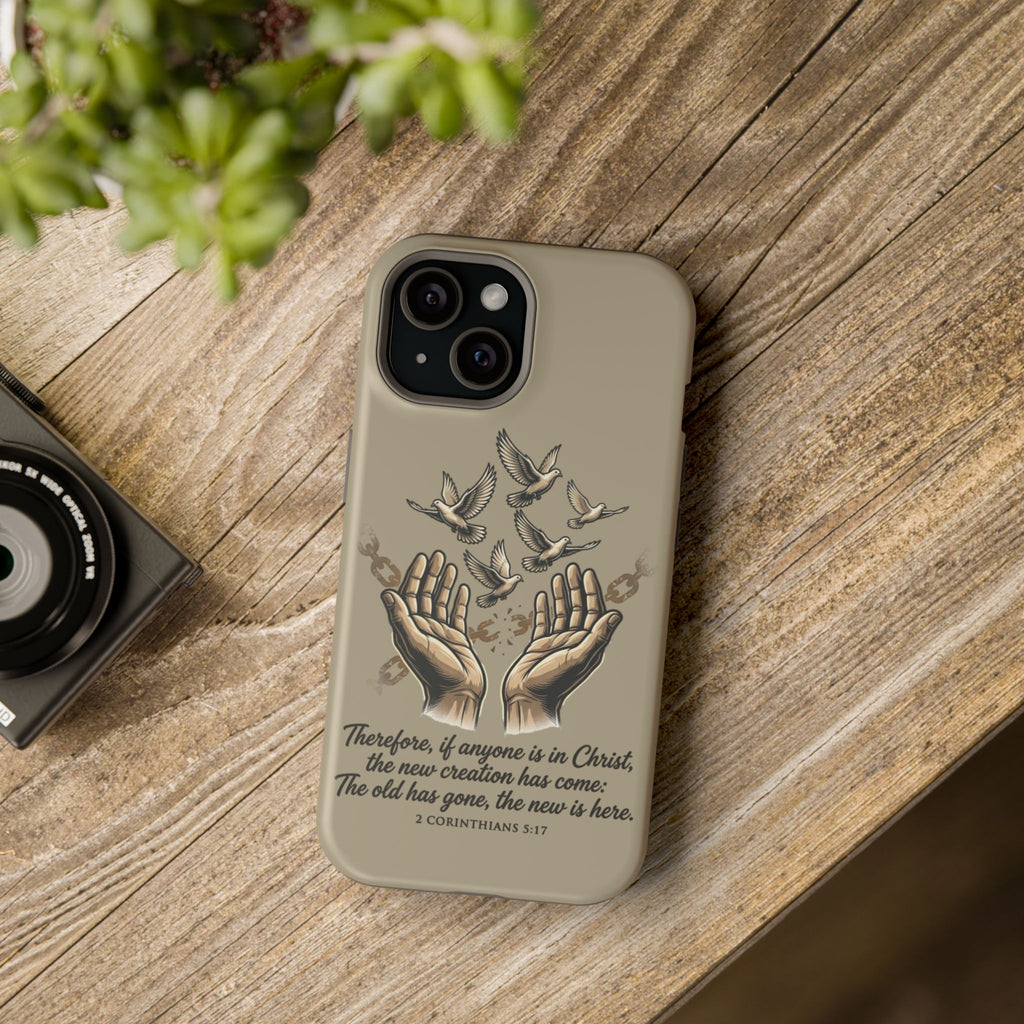 2 Corinthians 5:17 Magnetic Impact-Resistant Cases