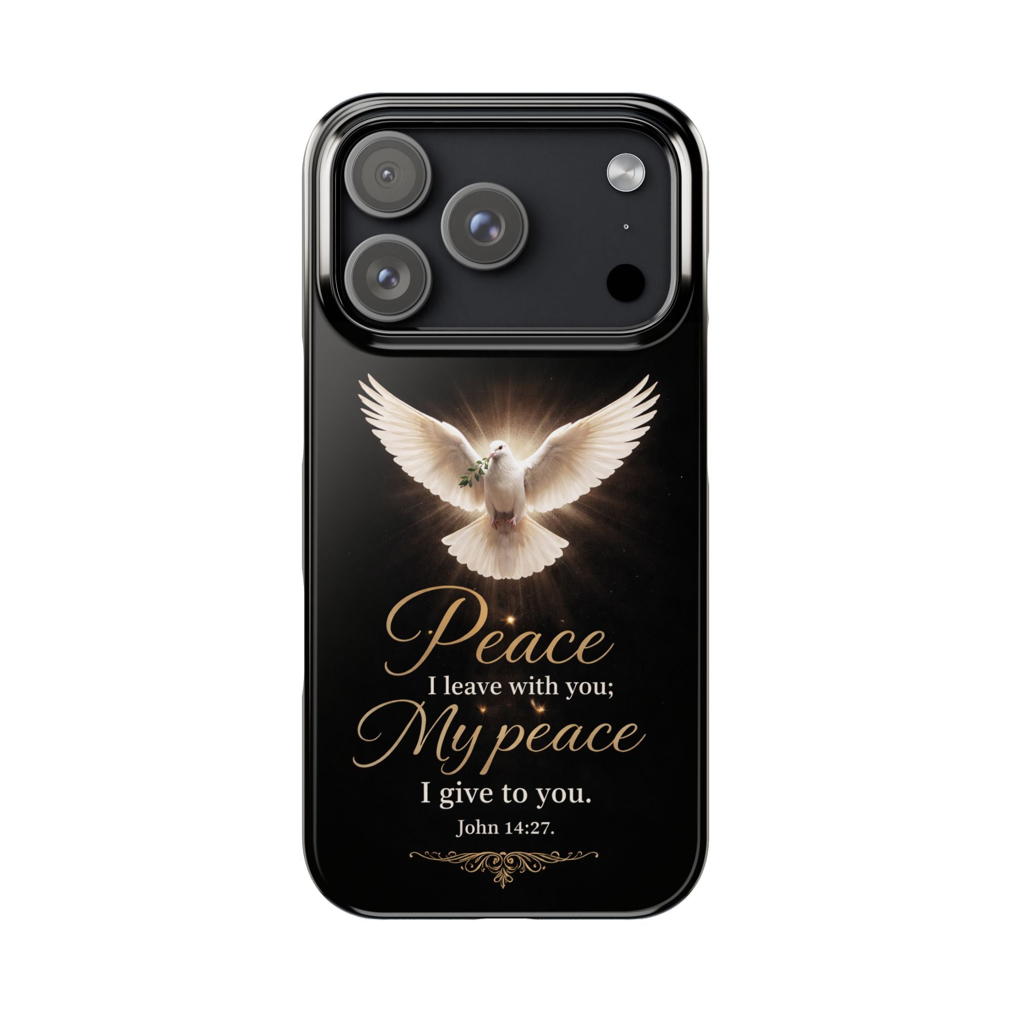 John 14:27 Slim Phone Cases