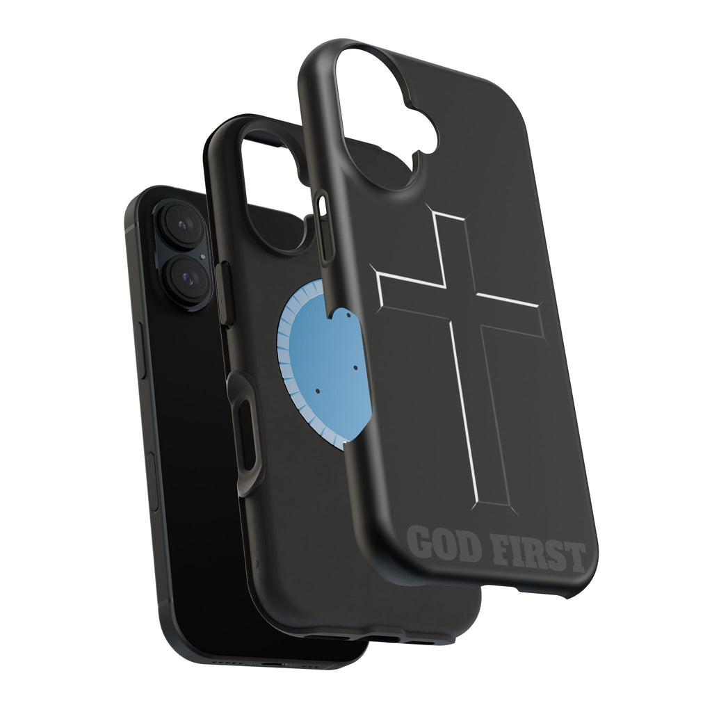 Cross Magnetic Impact-Resistant Cases
