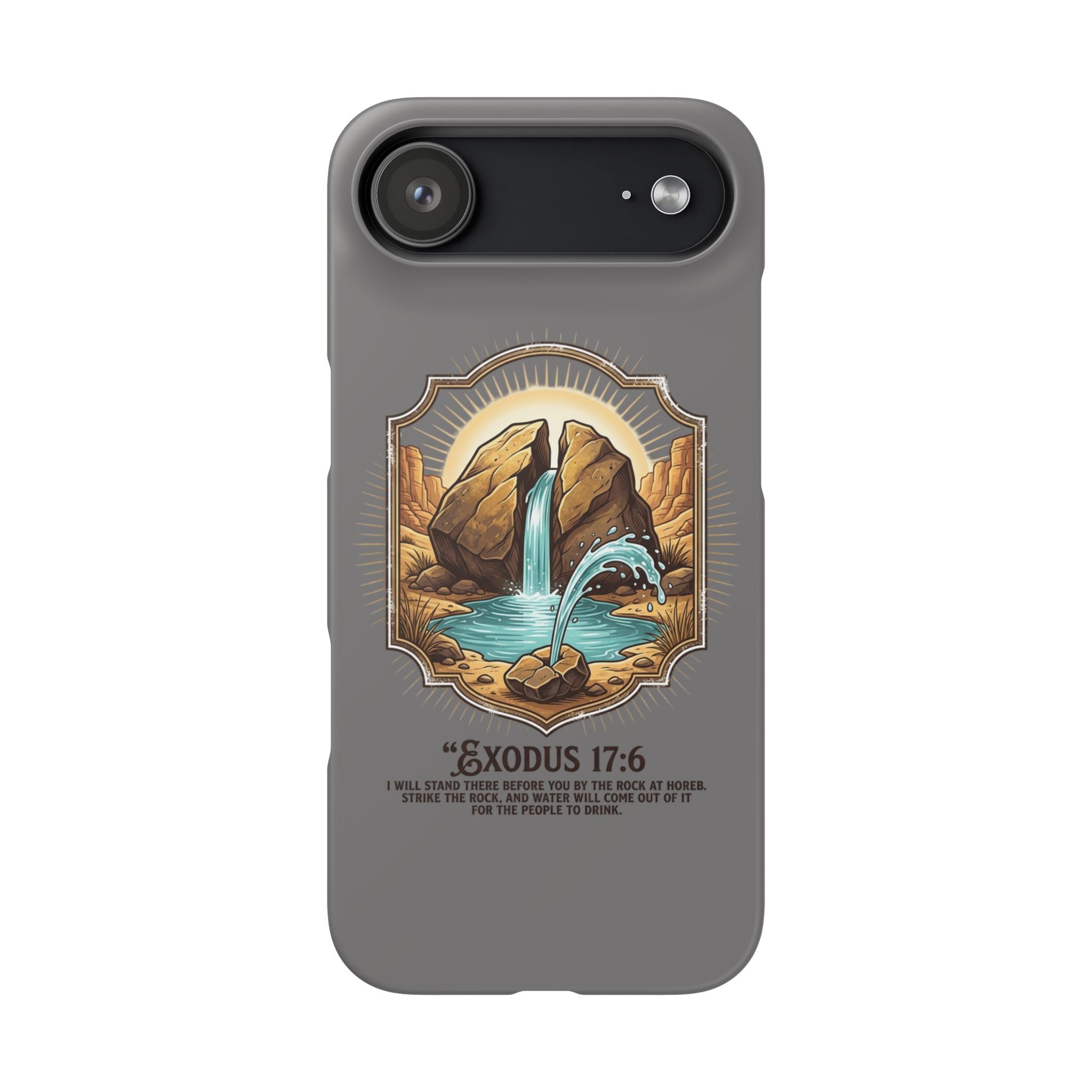 Exodus 17:6 Snap Cases