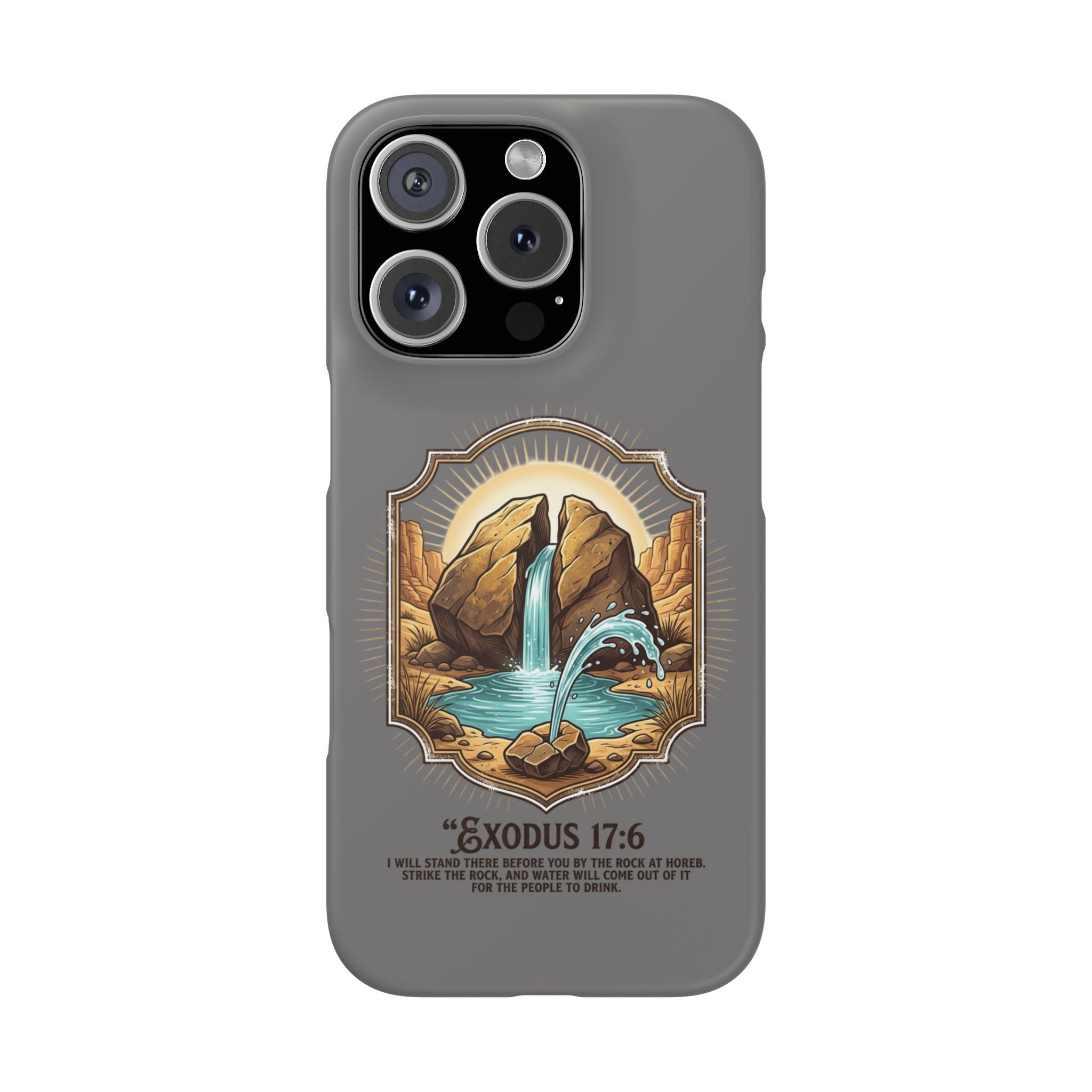 Exodus 17:6 Snap Cases