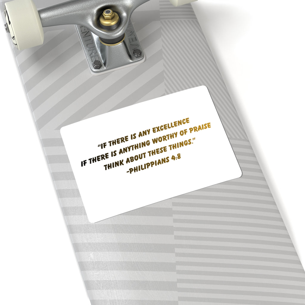 Philippians 4:8 Sticker