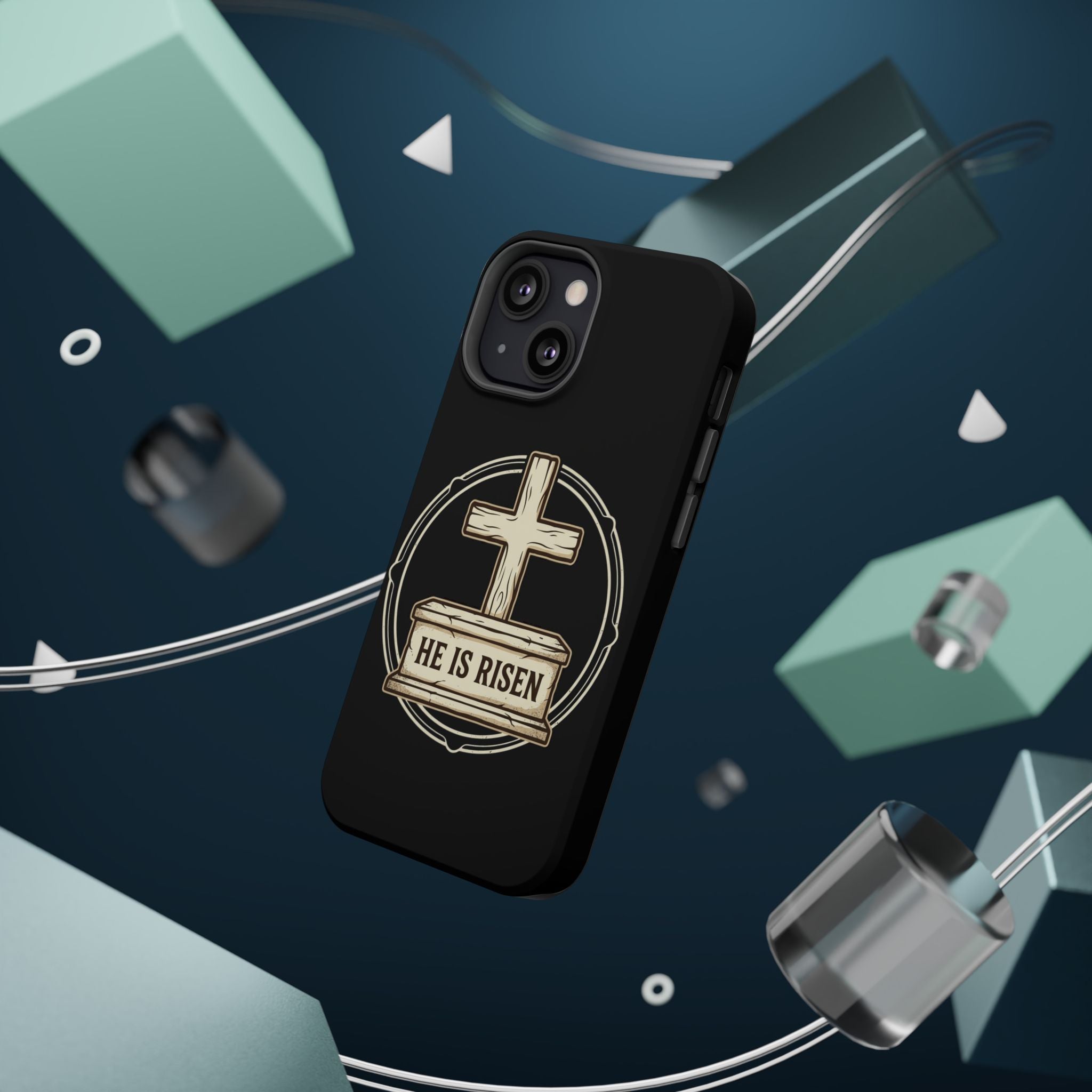 He is Risen Magnetic Impact-Resistant Cases