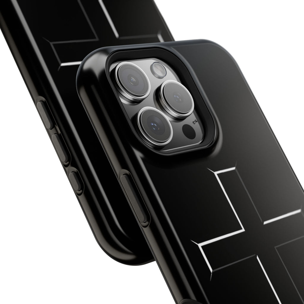 Cross Magnetic Impact-Resistant Cases