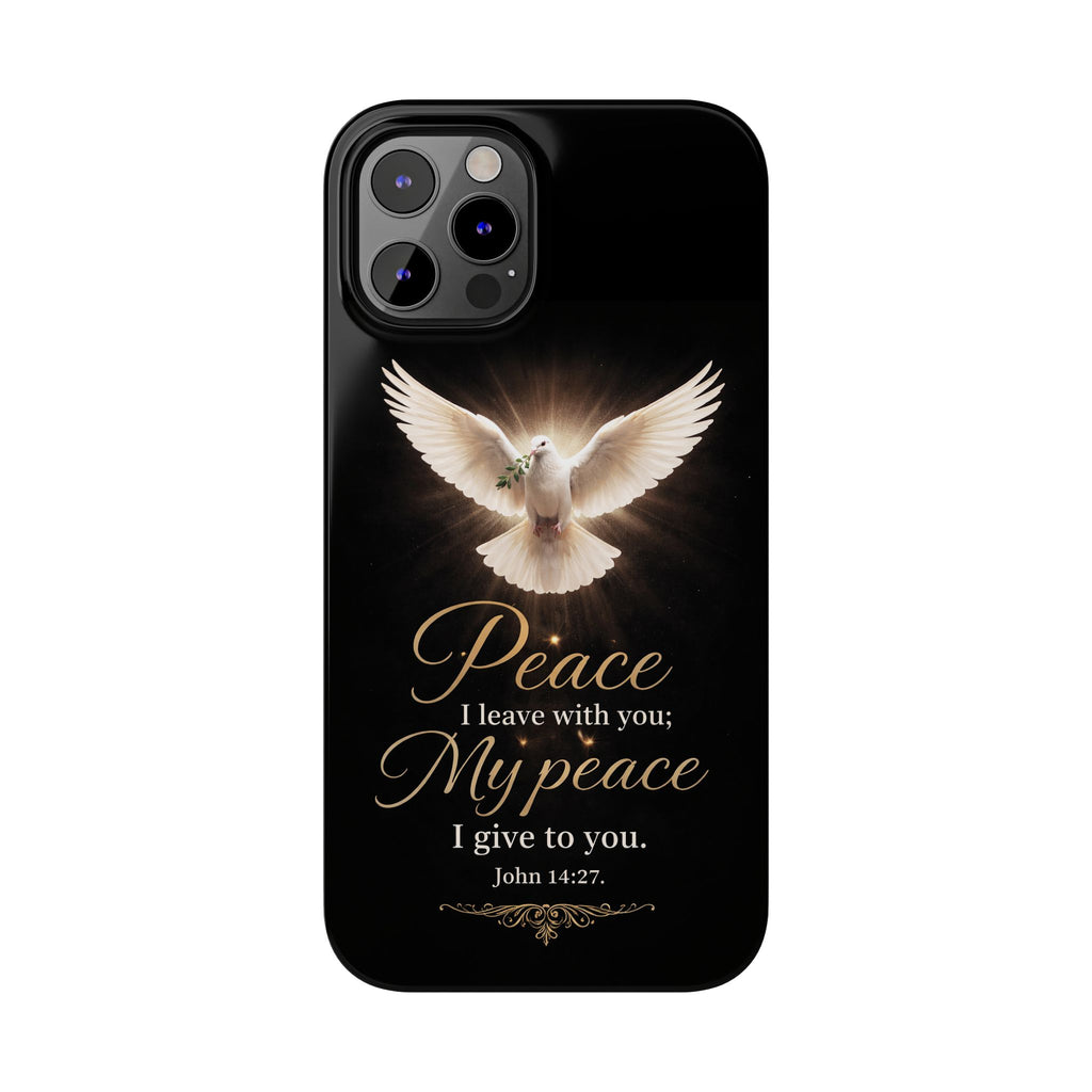 John 14:27 Slim Phone Cases