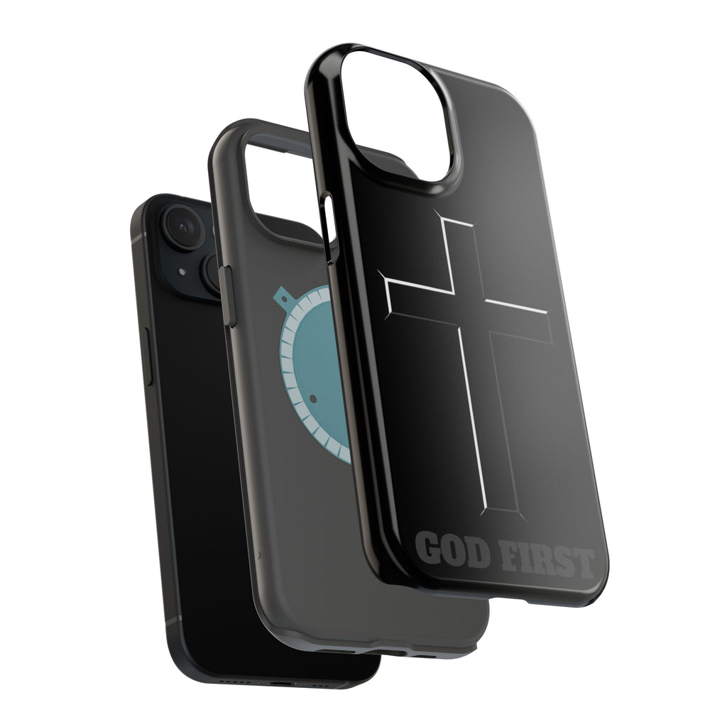 Cross Magnetic Impact-Resistant Cases