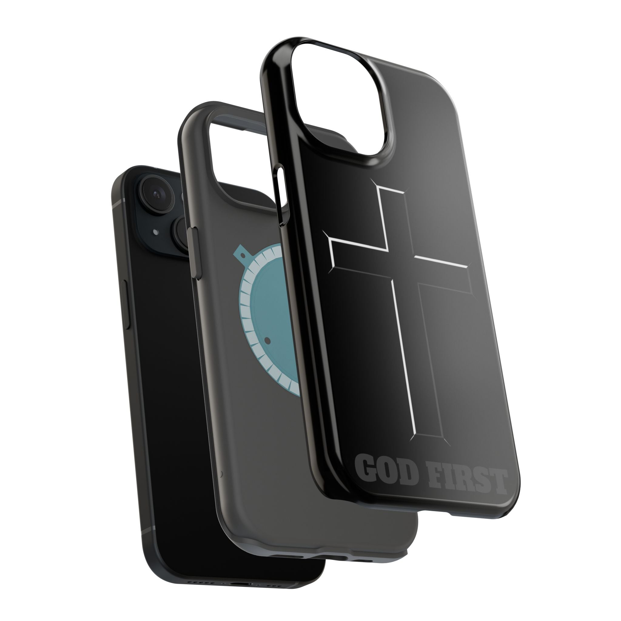 Cross Magnetic Impact-Resistant Cases