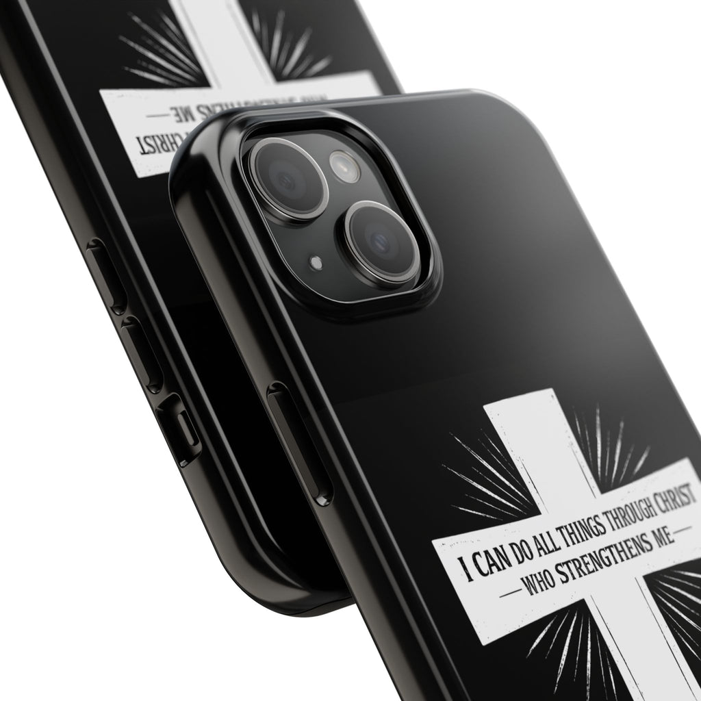 Philippians 4:13 Tough Phone Cases