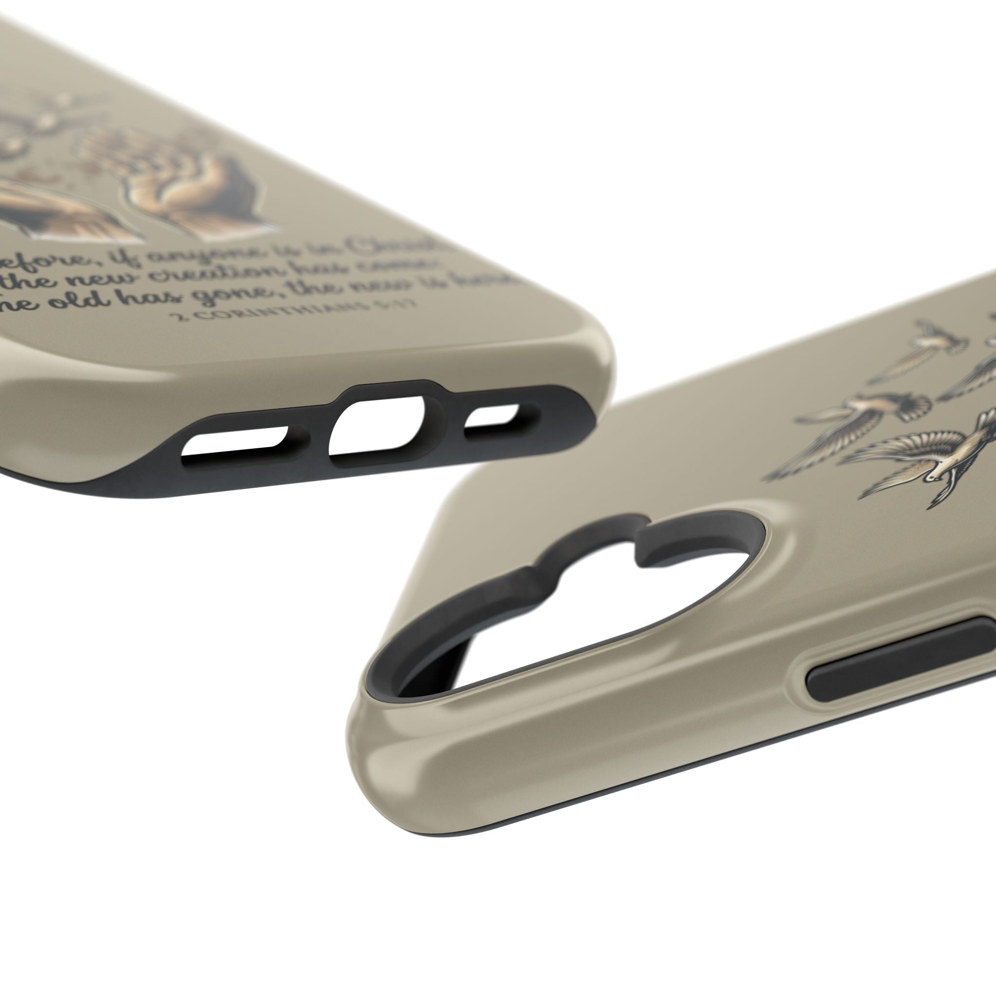 2 Corinthians 5:17 Magnetic Impact-Resistant Cases