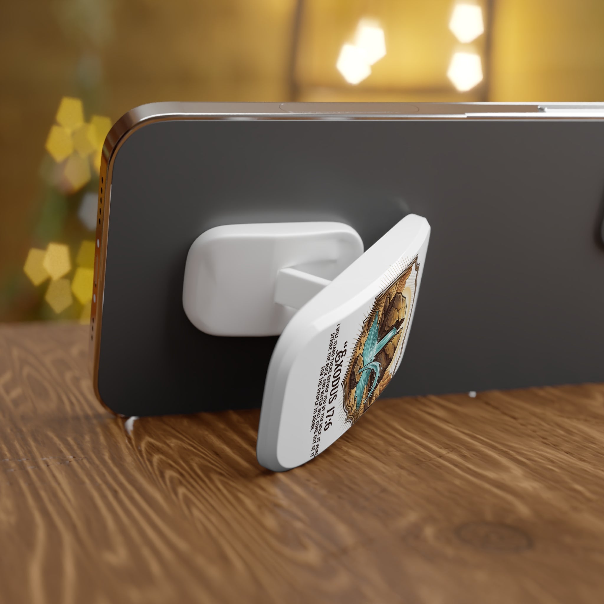 Exodus 17:6 Phone Click-On Grip