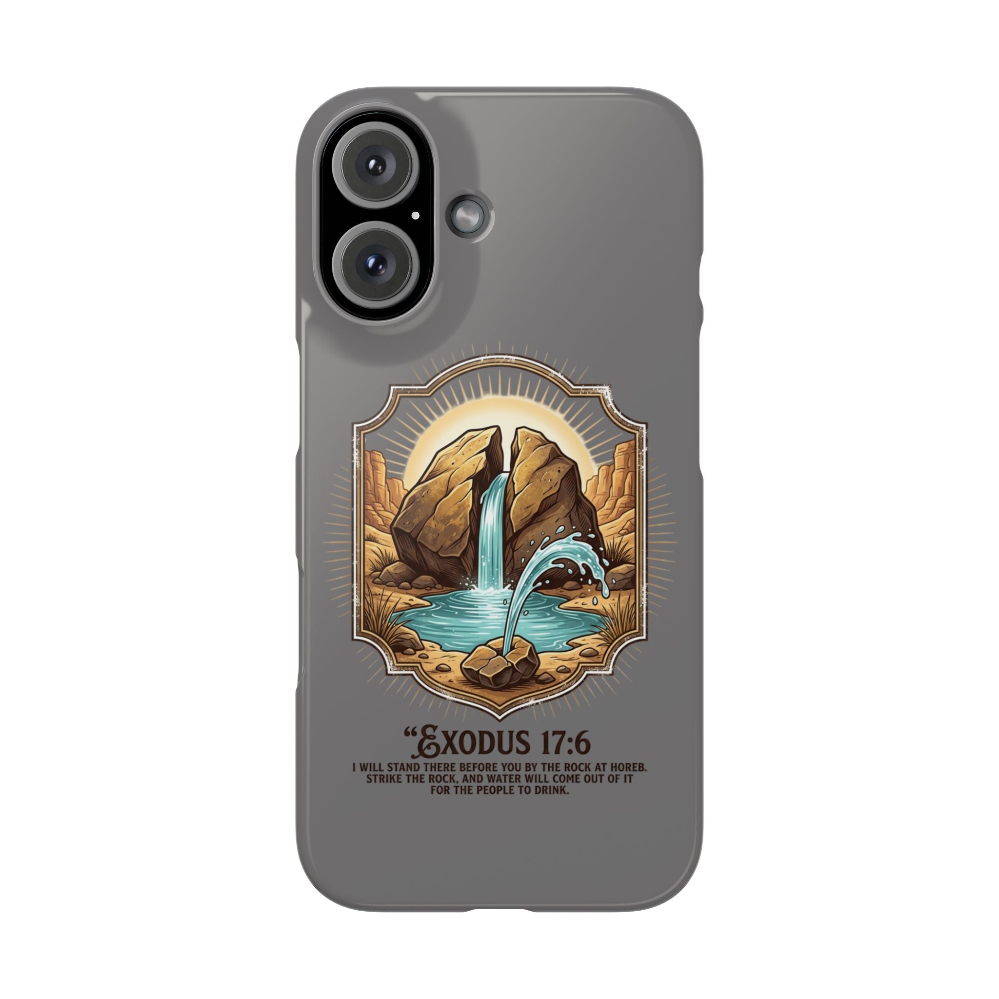 Exodus 17:6 Snap Cases