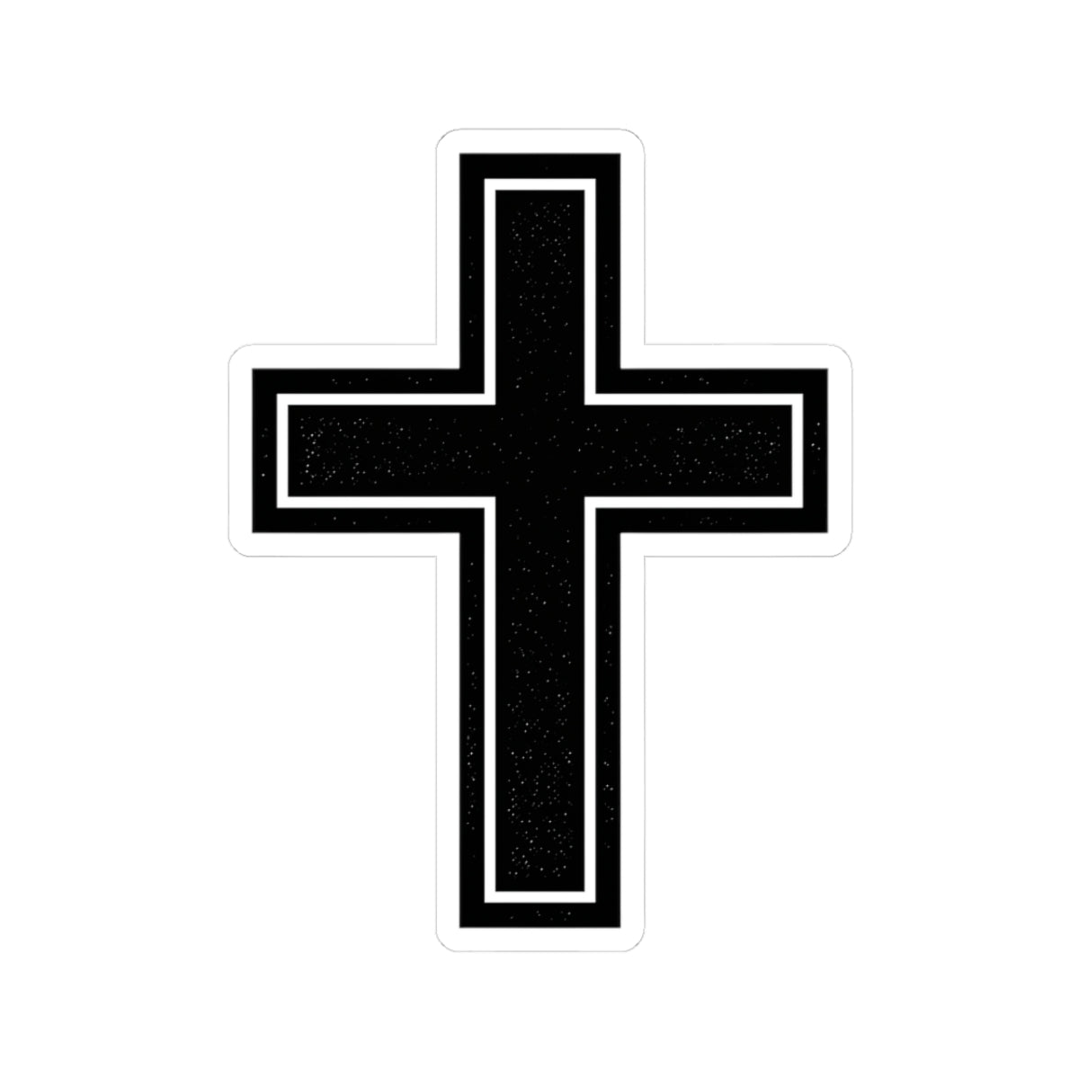 Cross Sticker
