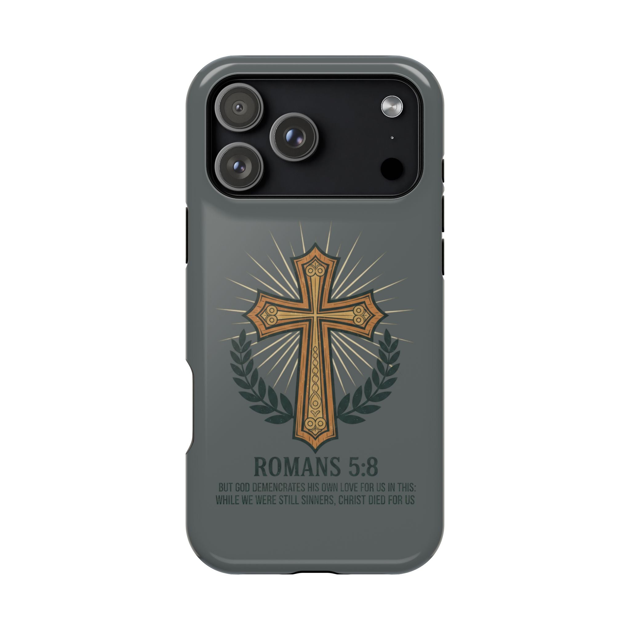 Romans 5:8 Magnetic Impact-Resistant Cases