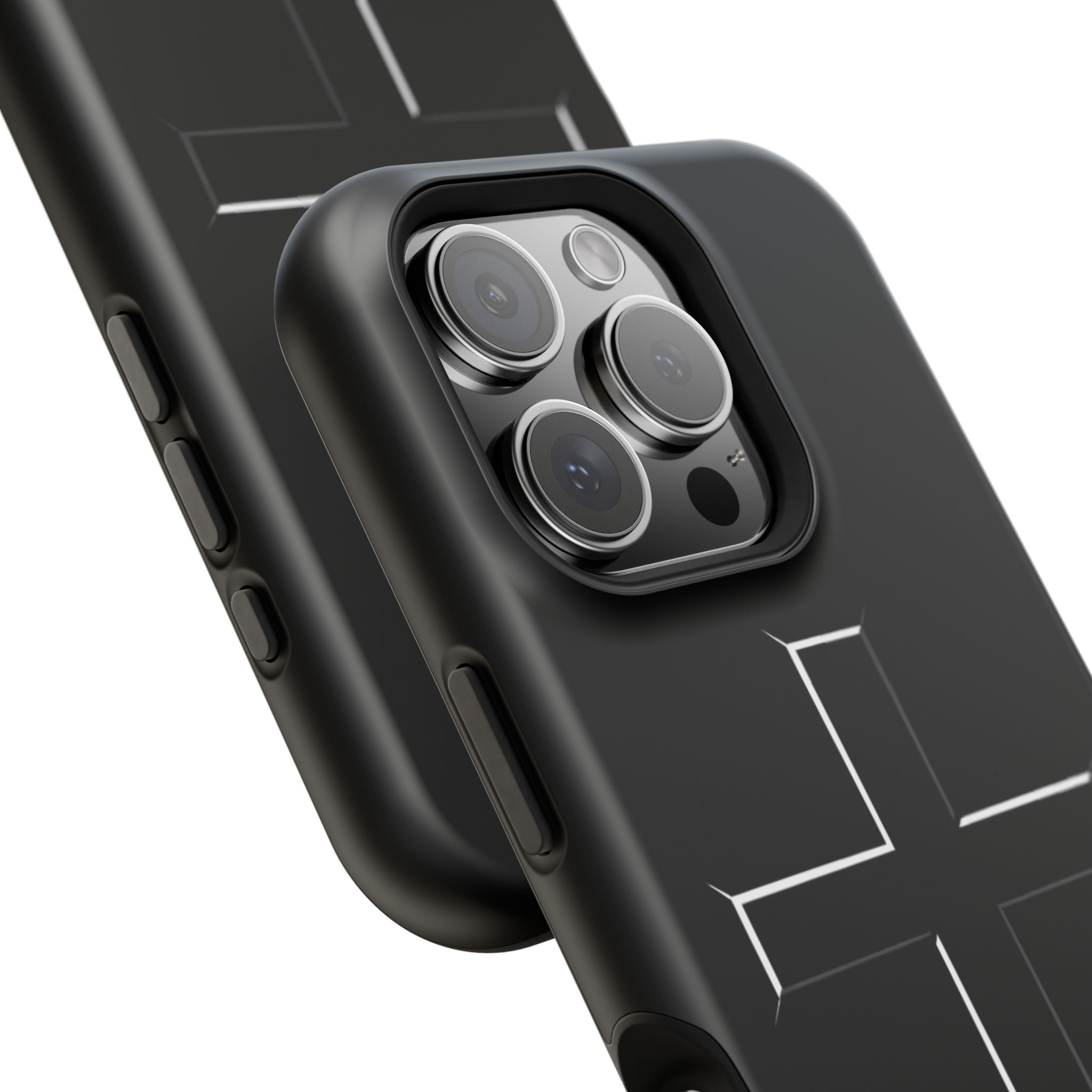 Cross Magnetic Impact-Resistant Cases