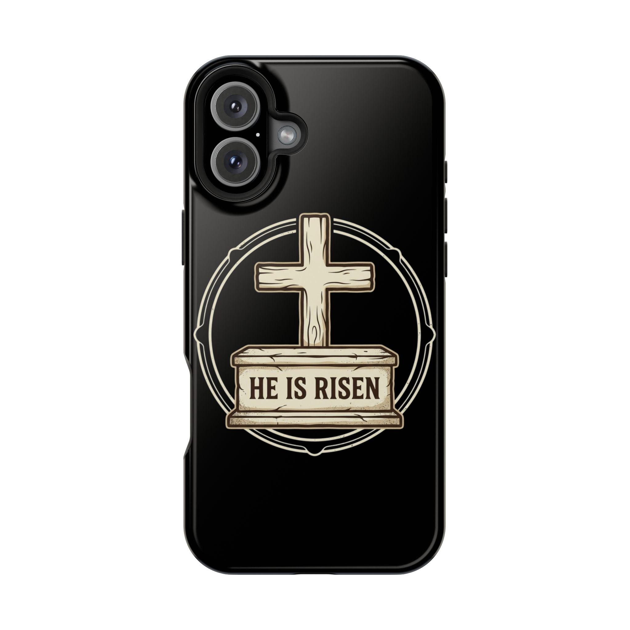 He is Risen Magnetic Impact-Resistant Cases