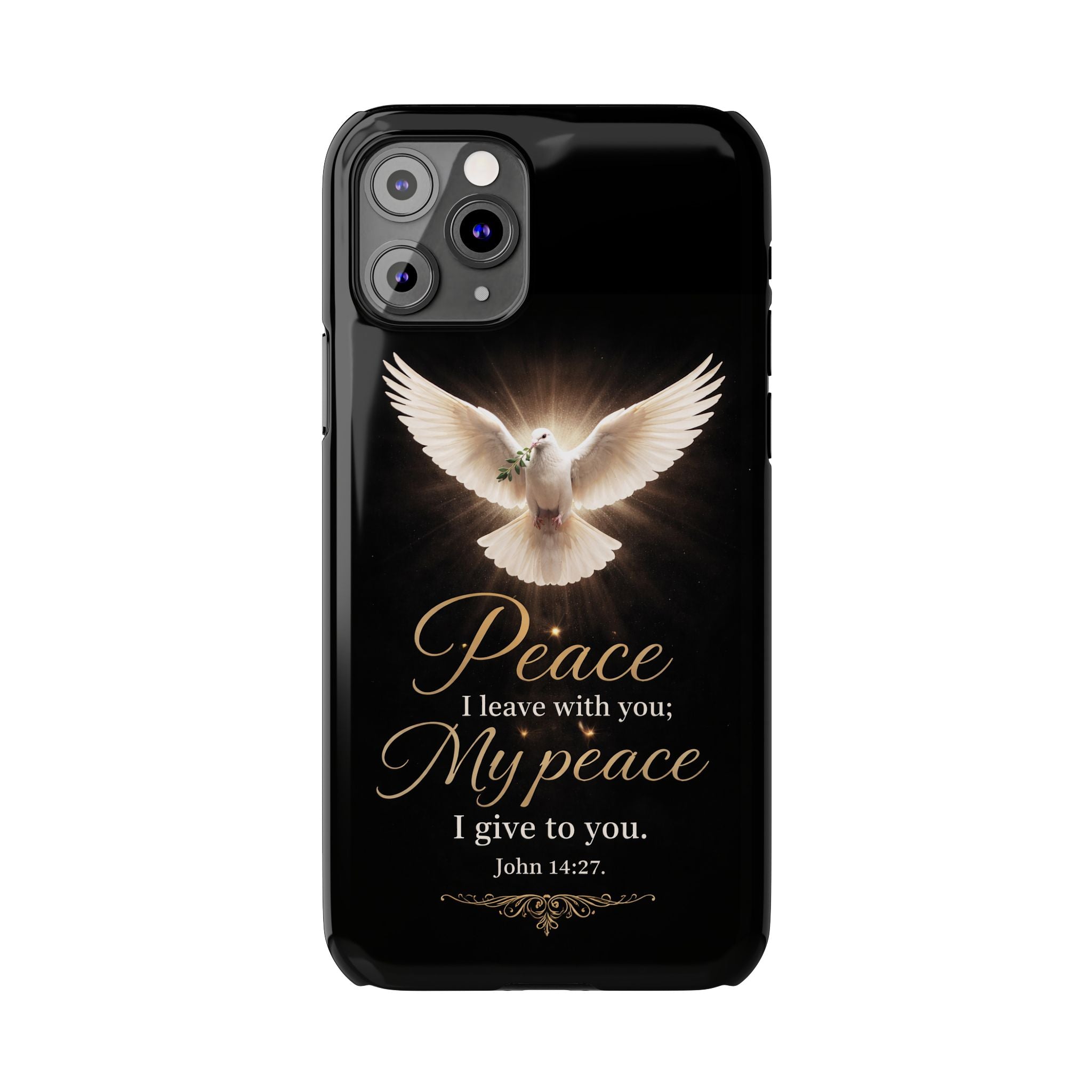 John 14:27 Slim Phone Cases